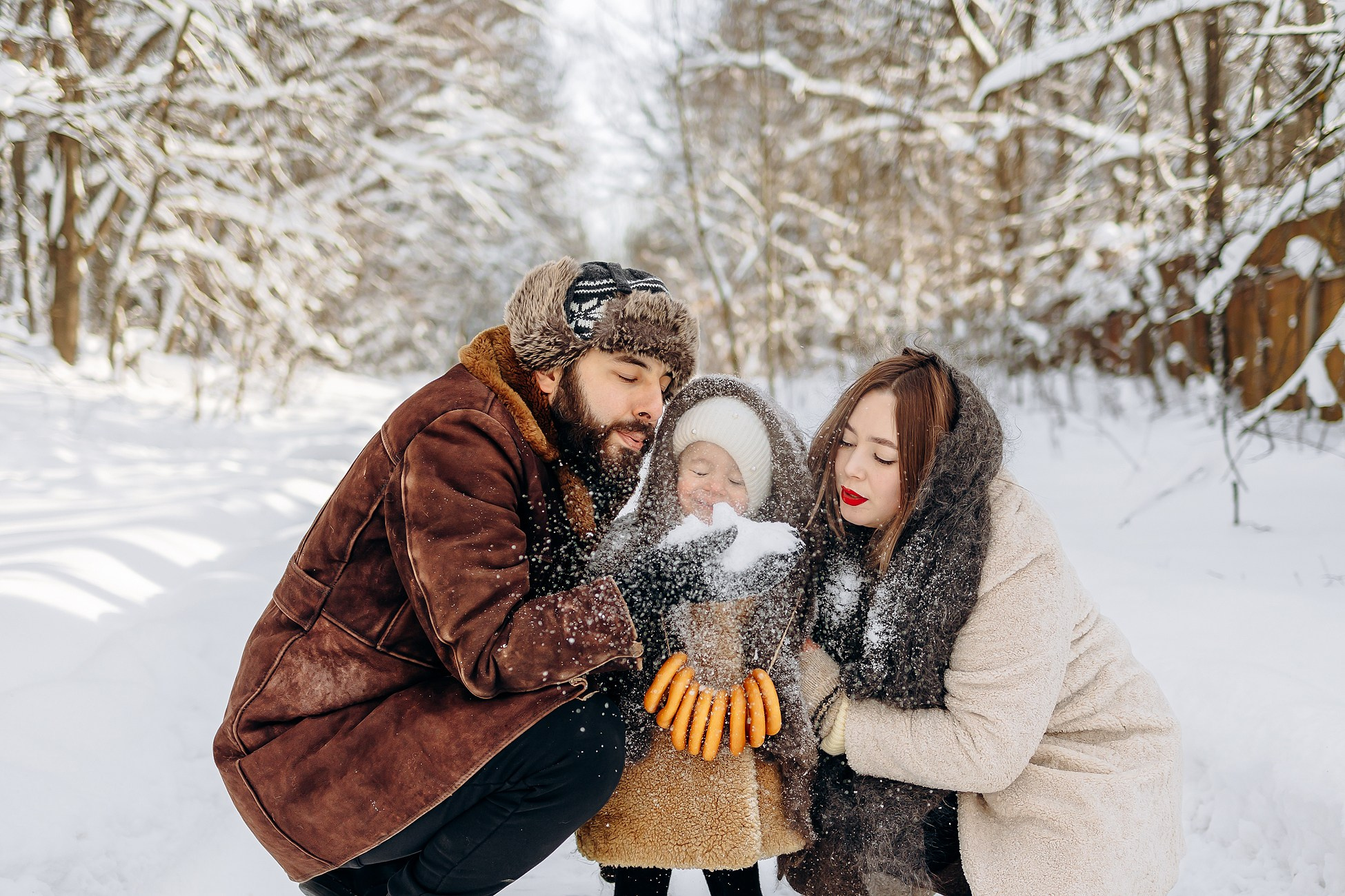 Русская зима. Семейный фотограф в Пензе Мария Левина