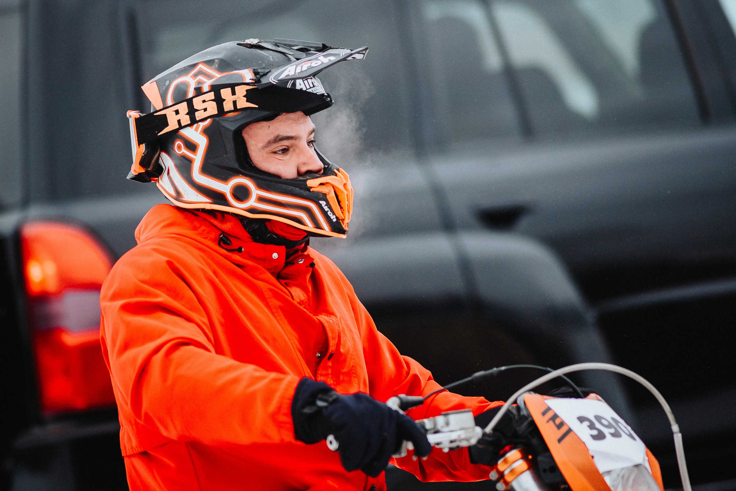 29.12.2024 — Праздничная тренировка на мотоциклетной трассе Люскус. Репортажный фотограф в Кемерово