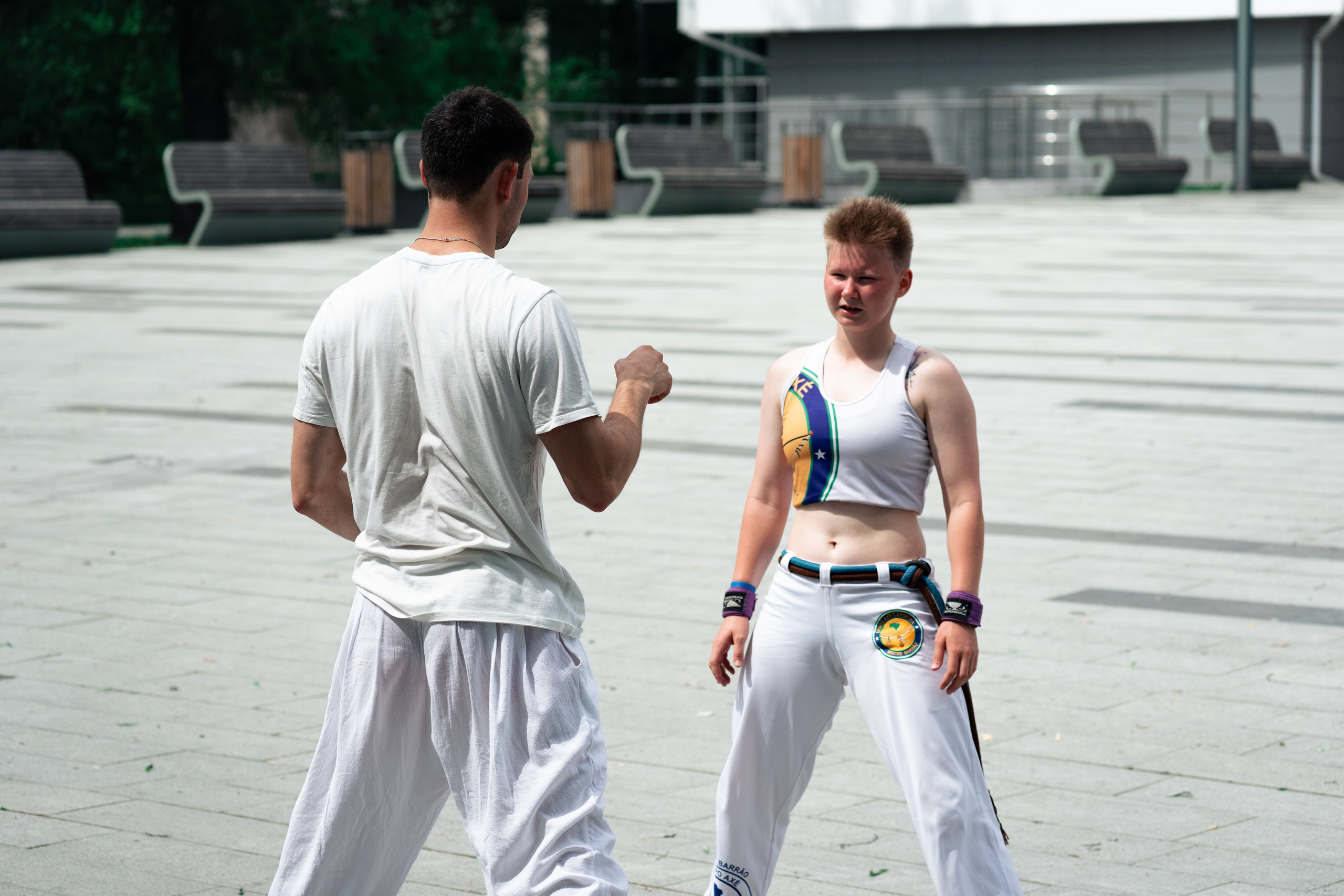 Открытый класс AXE Capoeira на фестивале неолимписких видов спорта на ВДНХ 2025 г:. Фотограф в Москве Ткаченко Владимир