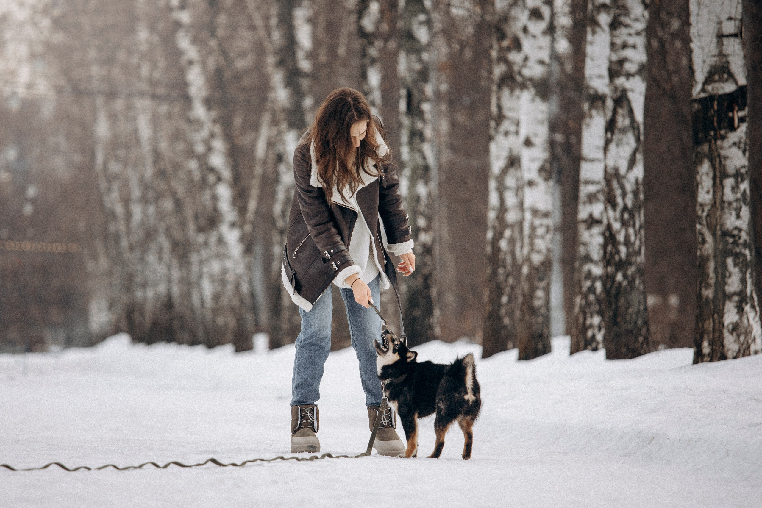 Дарья и Мики. Фотограф — Анималист | Санкт-Петербург
