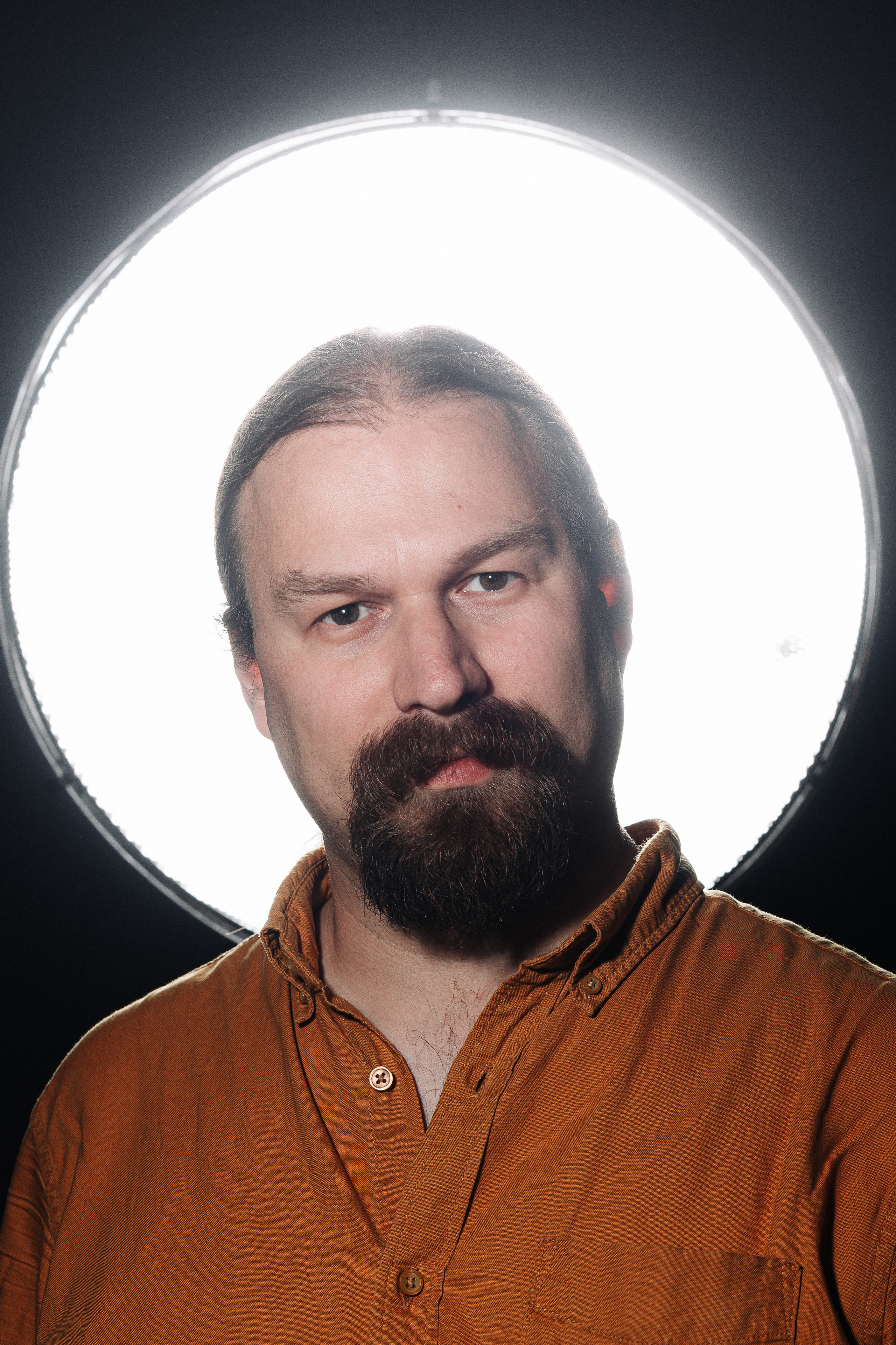 Александр и роботы. Фотограф Стас Воскресенский