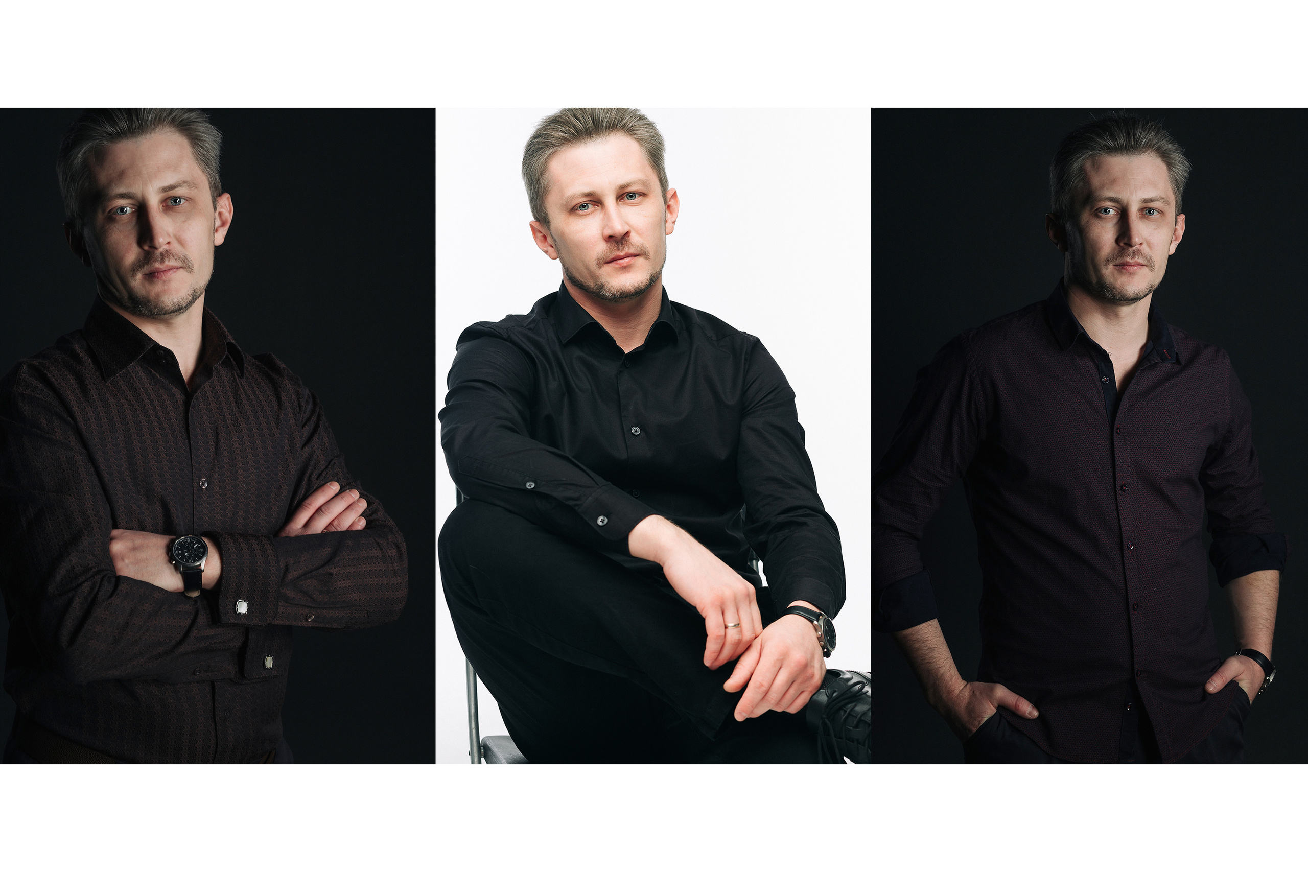 Мужской портрет. Фотограф Стас Воскресенский