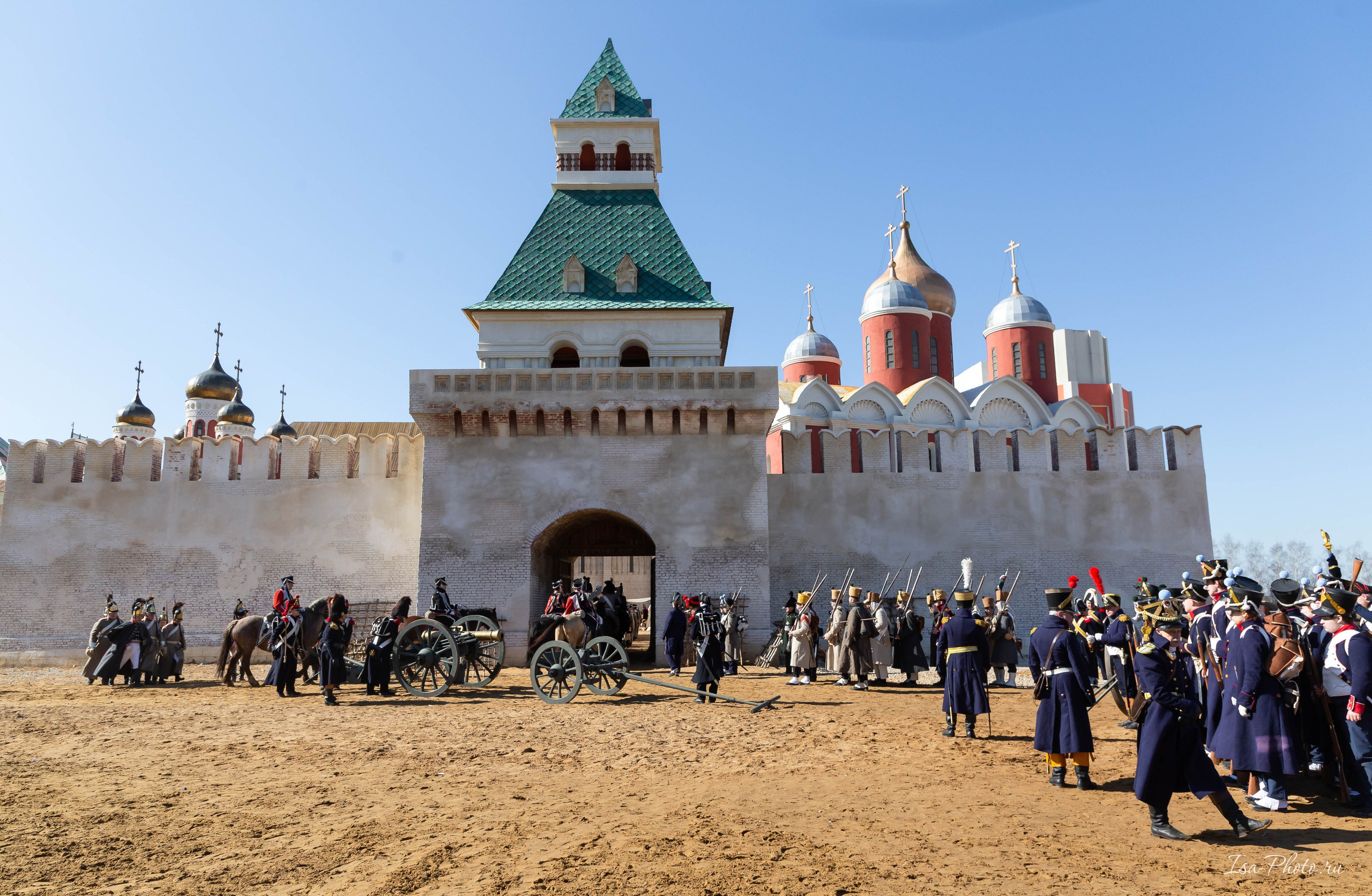 Реконструкция сражения 1812 года. Репортажный фотограф в Москве