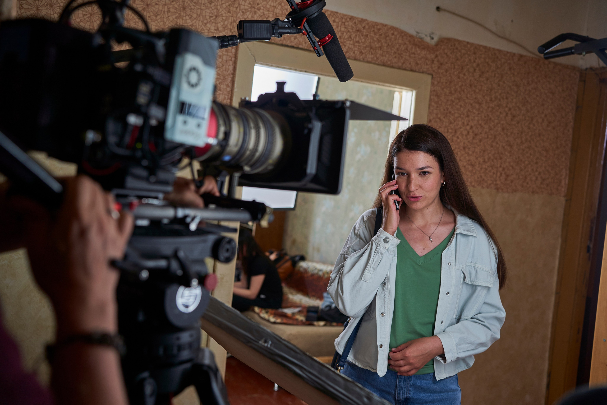 Закулисье (бэкстейдж). Фотограф Петр Анисимов