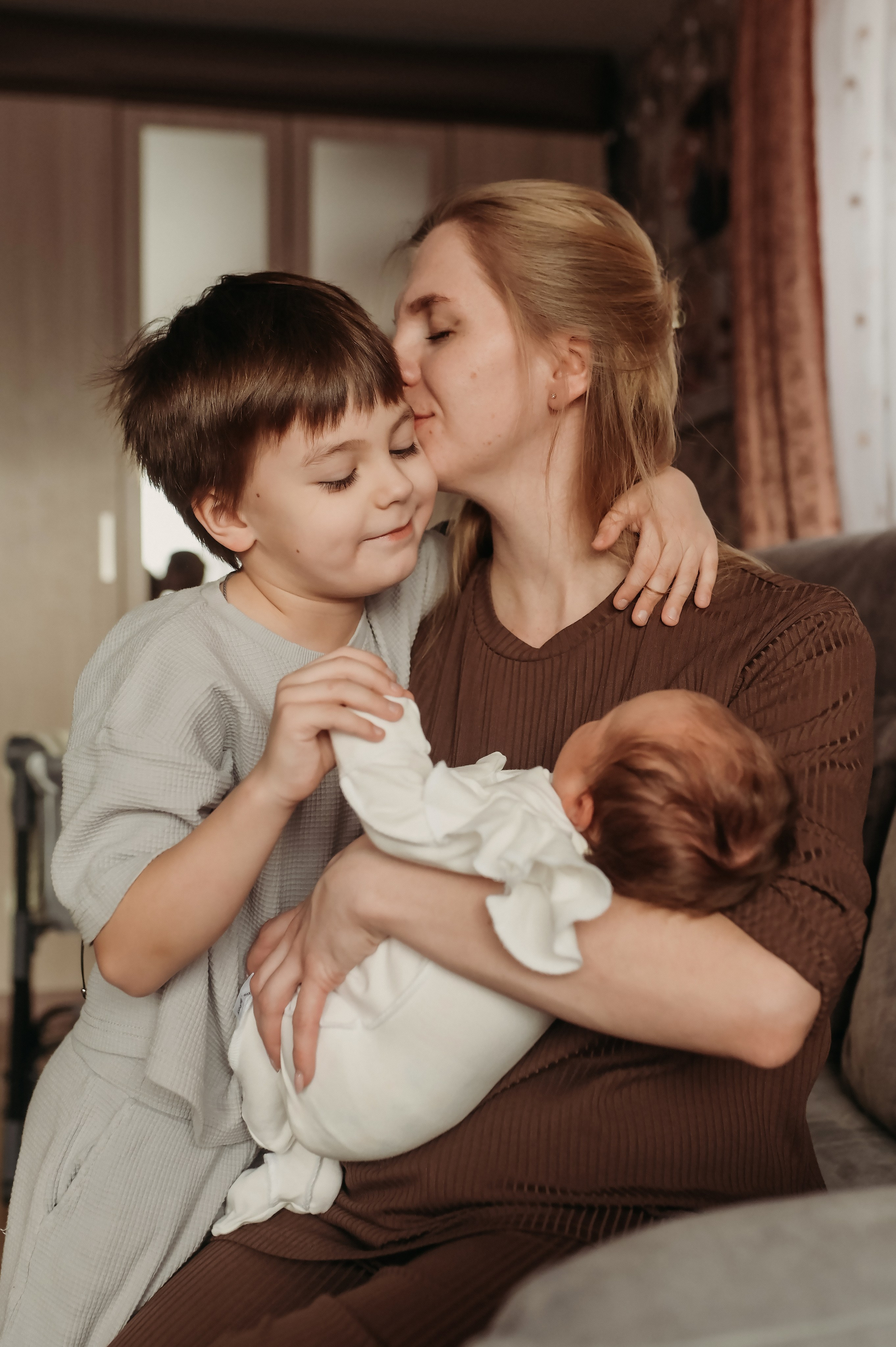 Домашняя история. Семейный фотограф Олеся Батурина Рязань