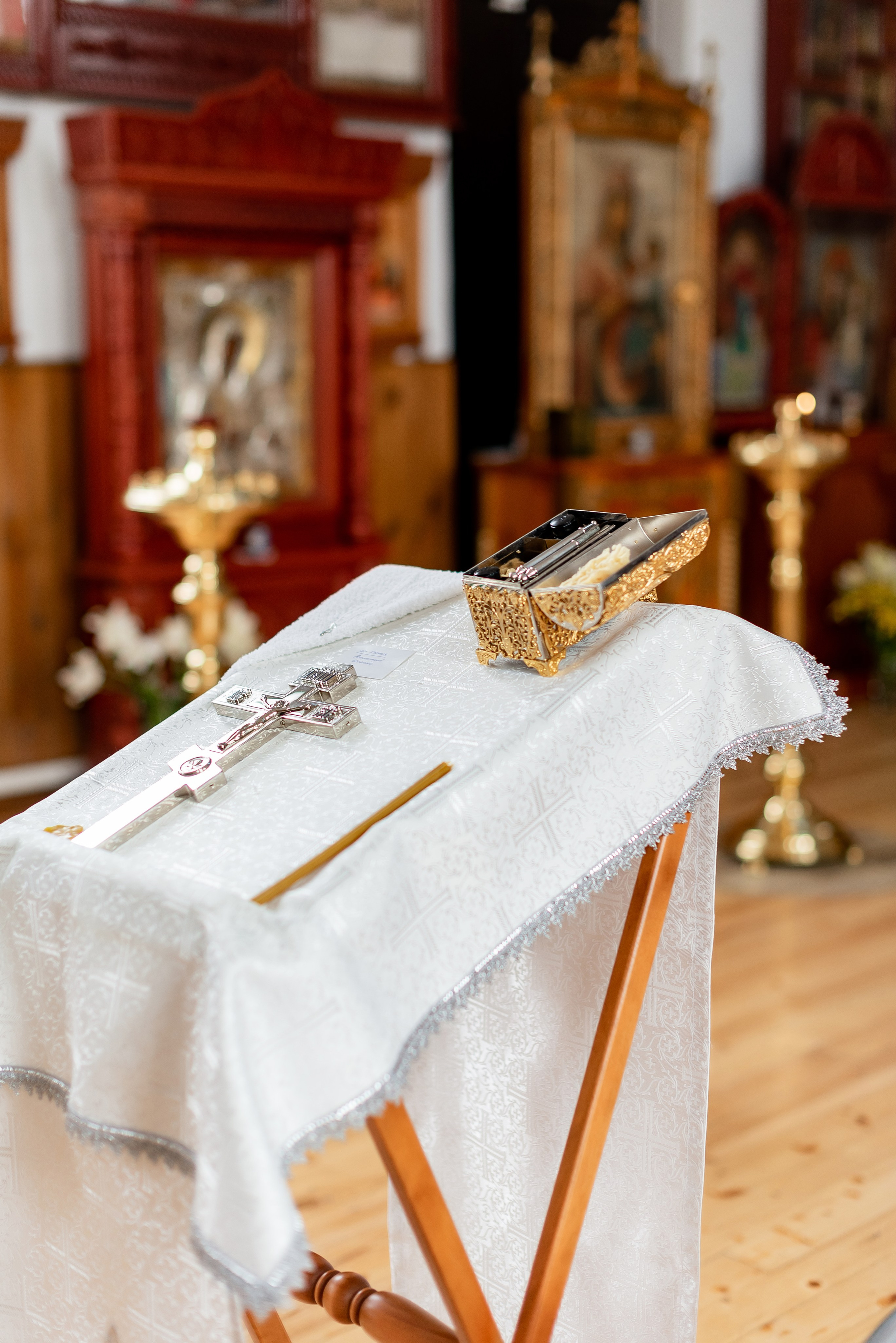 Крещение Ксении. Фотограф Татьяна Иванчикова