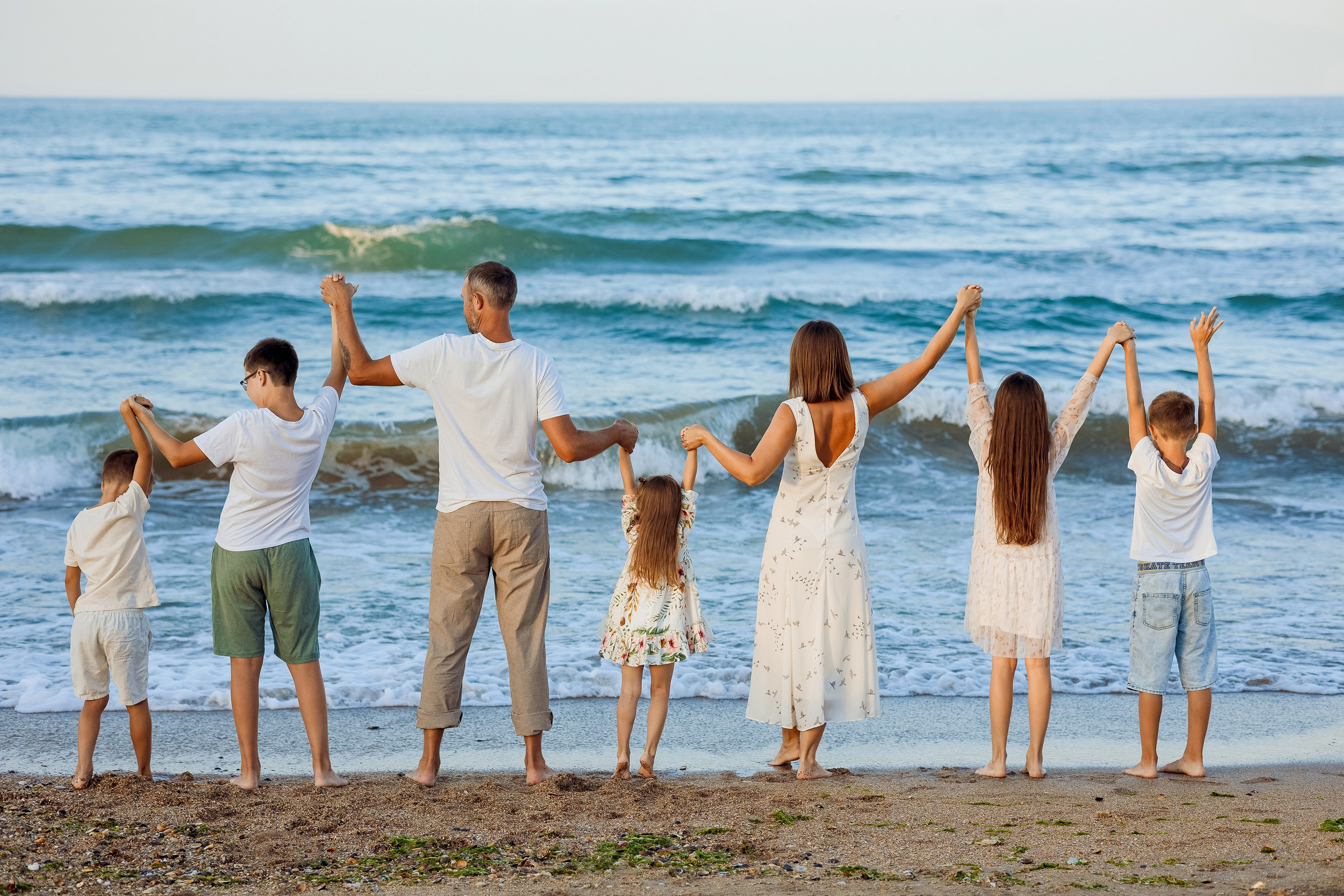Юлия с семьёй. Свадебный и семейный фотограф в Каспийске Алёна Нурмагомедова