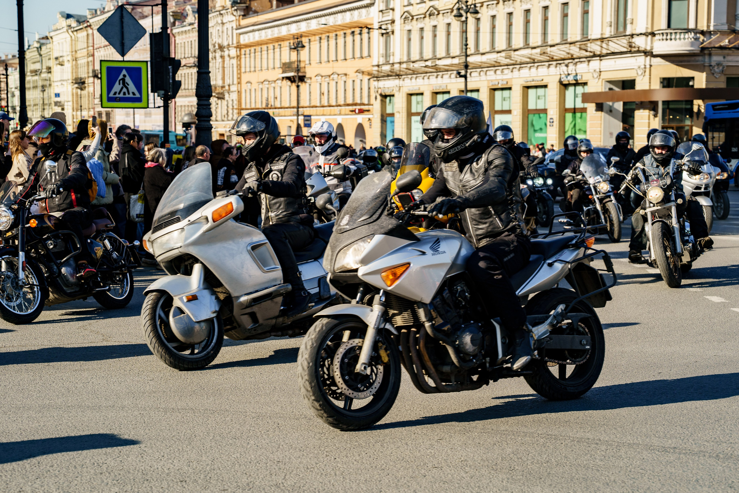 Прохват мотоклуба Norman Riders ч.1. Концертный и репортажный фотограф в Санкт-Петербурге Слава Пахомов