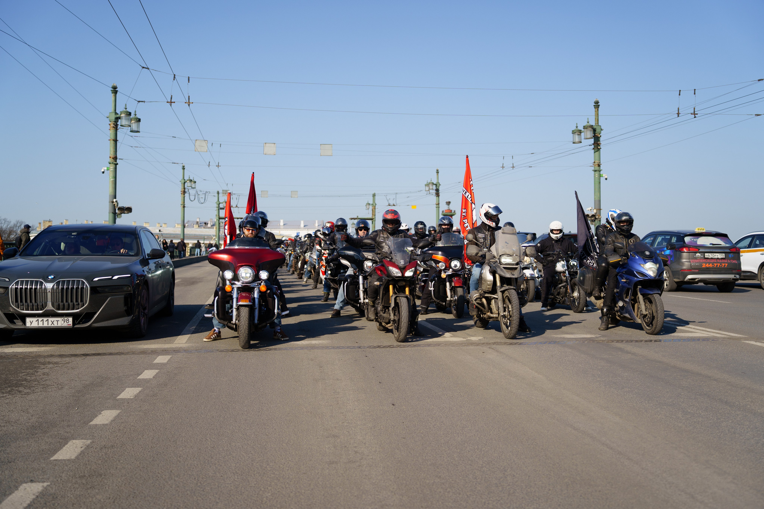 Прохват мотоклуба Norman Riders ч.1. Концертный и репортажный фотограф в Санкт-Петербурге Слава Пахомов