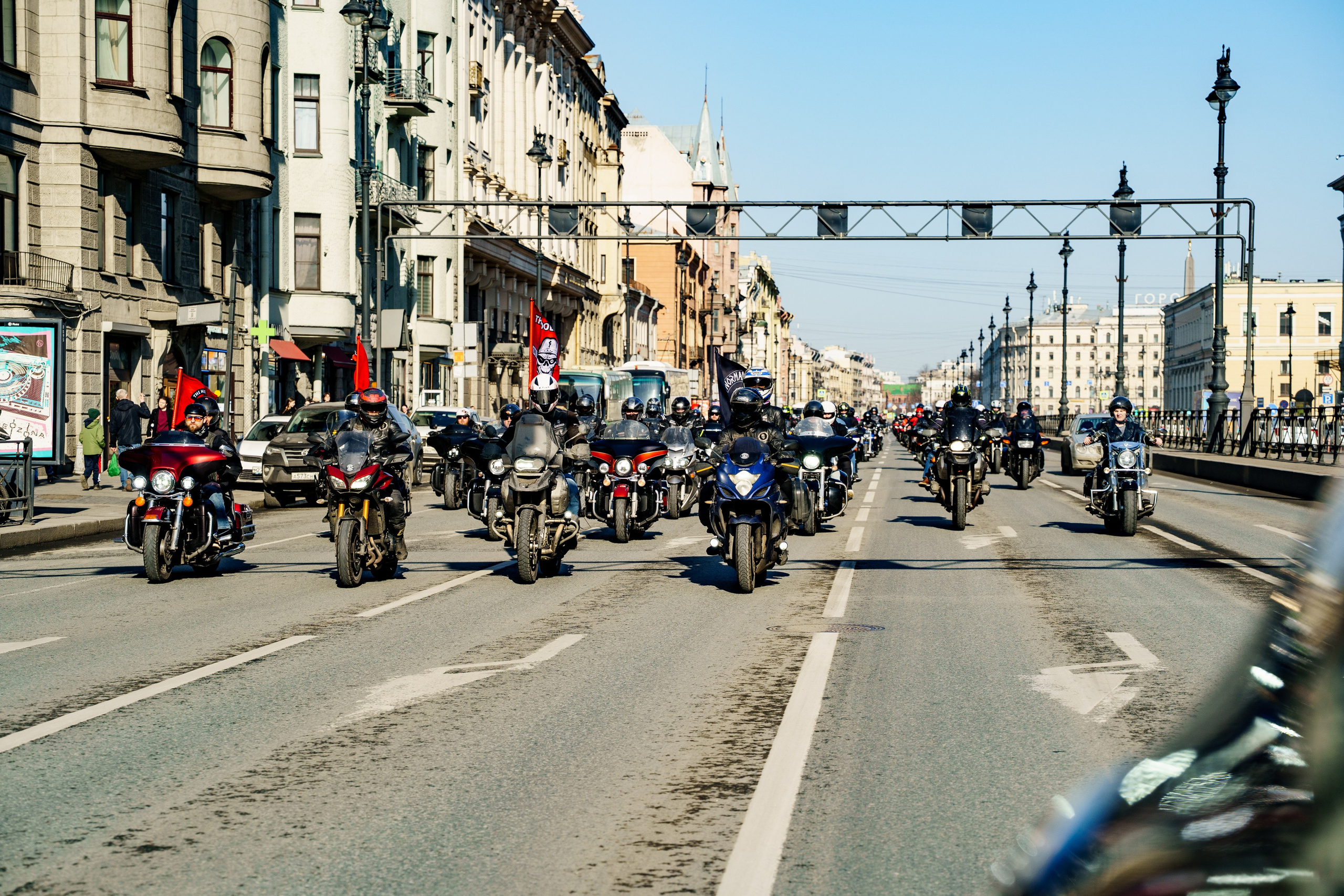 Прохват мотоклуба Norman Riders ч.1. Концертный и репортажный фотограф в Санкт-Петербурге Слава Пахомов