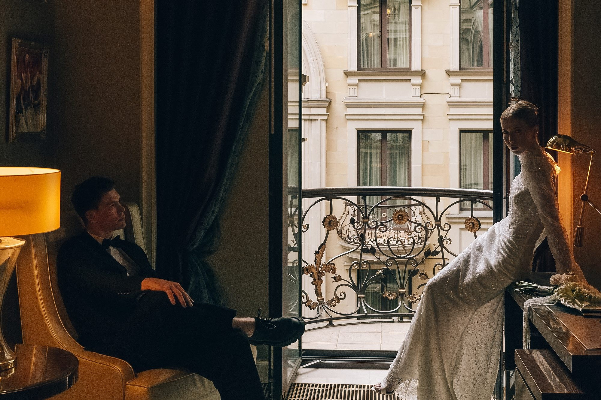 Свадебная фотосъемка в отеле St. Regis. Сергей Гладков свадебный фотограф в Москве