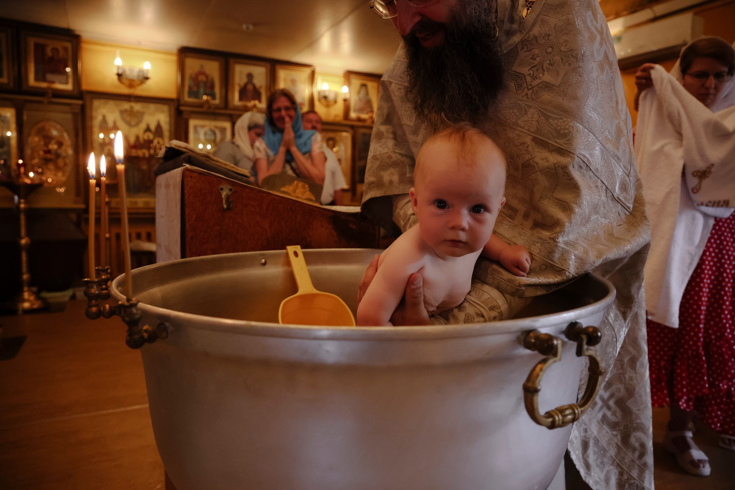 Крещение Анастасии. Фотограф новорожденных