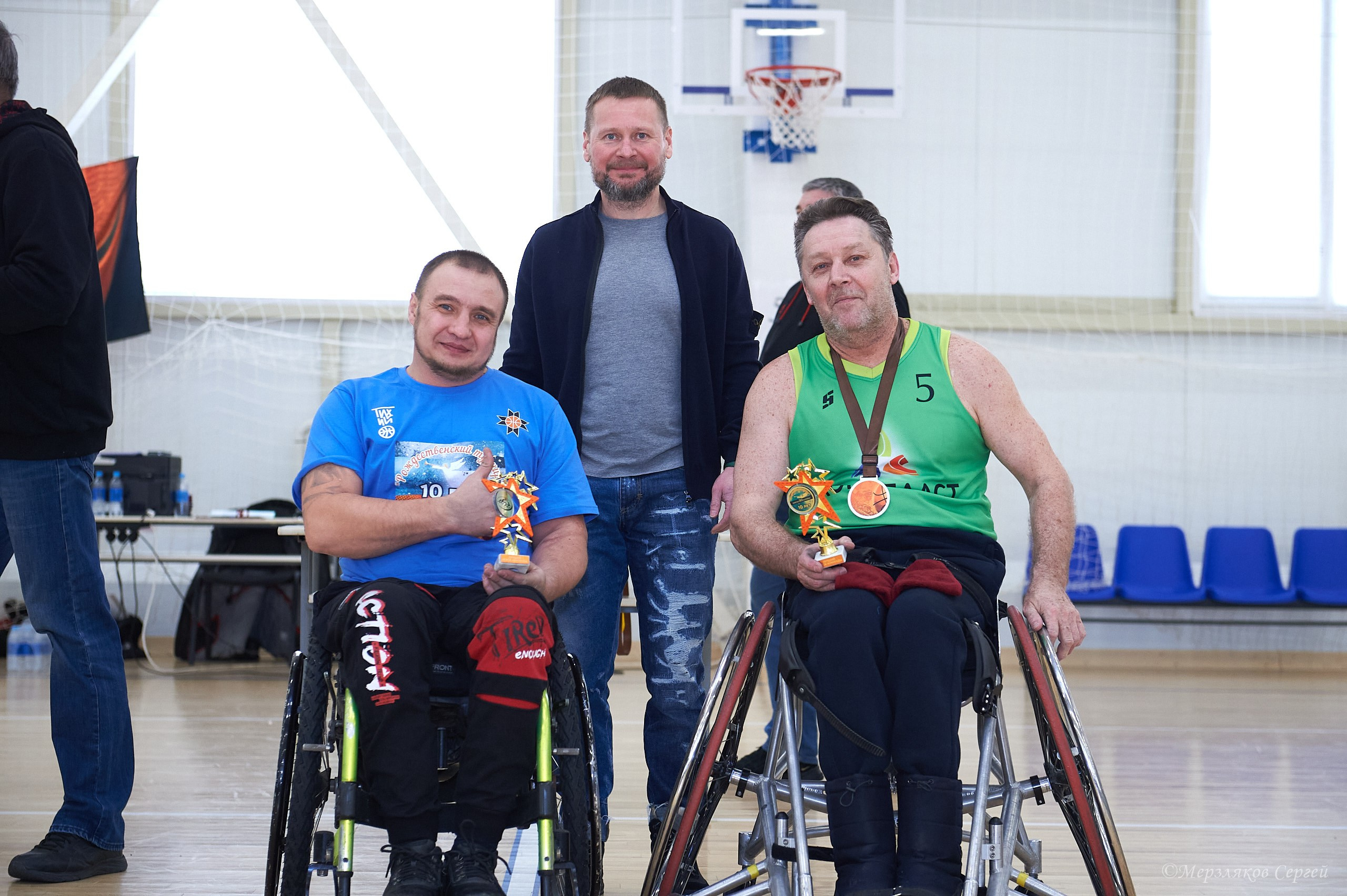 X традиционный Рождественский турнир по баскетболу на колясках. Ижевск. Спортивный репортажный фотограф в Ижевске Сергей Мерзляков