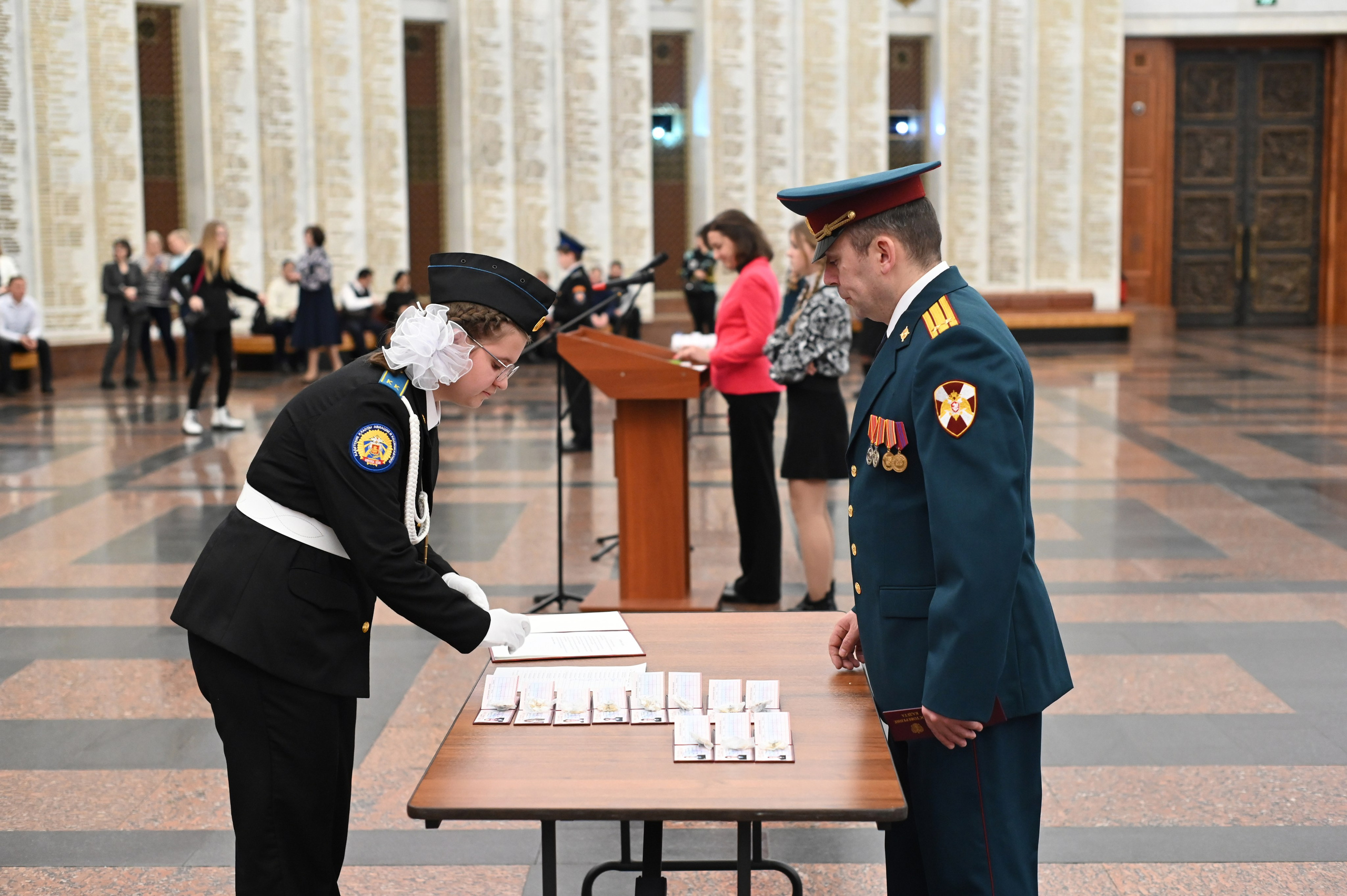 Присяга Поклонная Гора. Детский и семейный фотограф г. Москва Оксана Катаджи