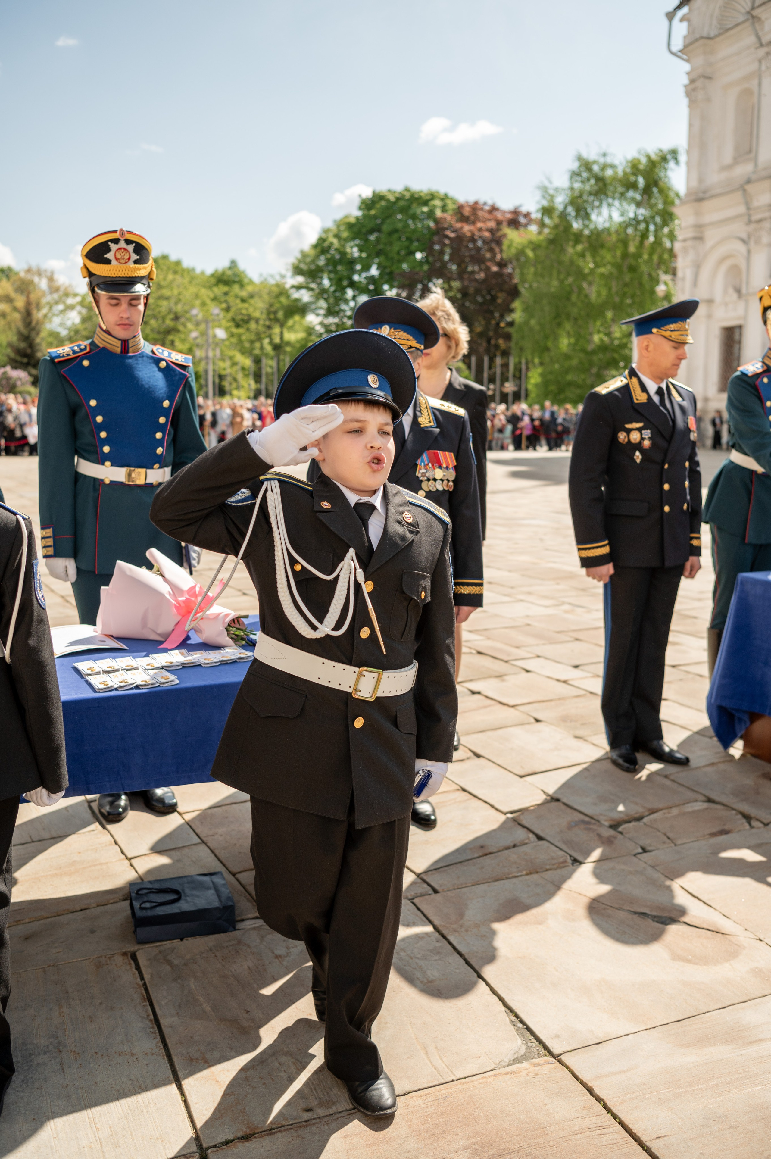 Фотосессия Присяги кадетов «Школа 1231 им. В. Д. Поленова». Детский и семейный фотограф г. Москва Оксана Катаджи
