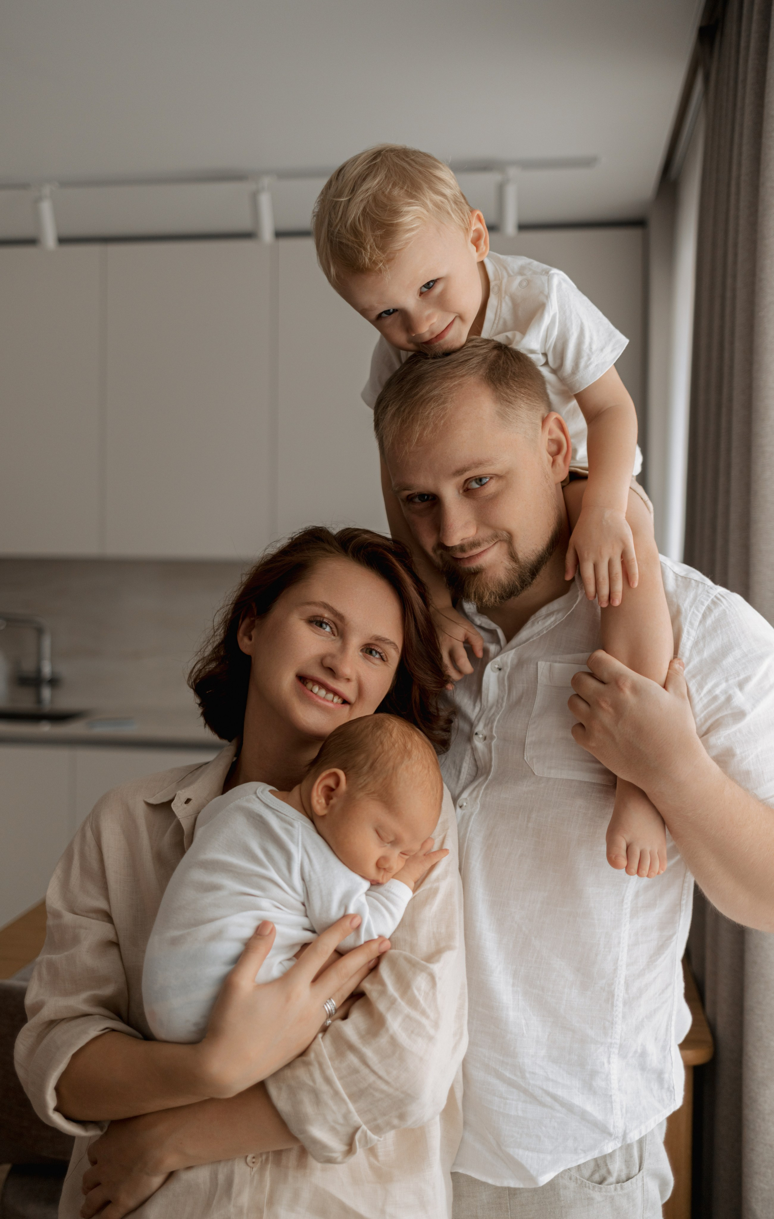 Новорожденные. Фотограф Москва