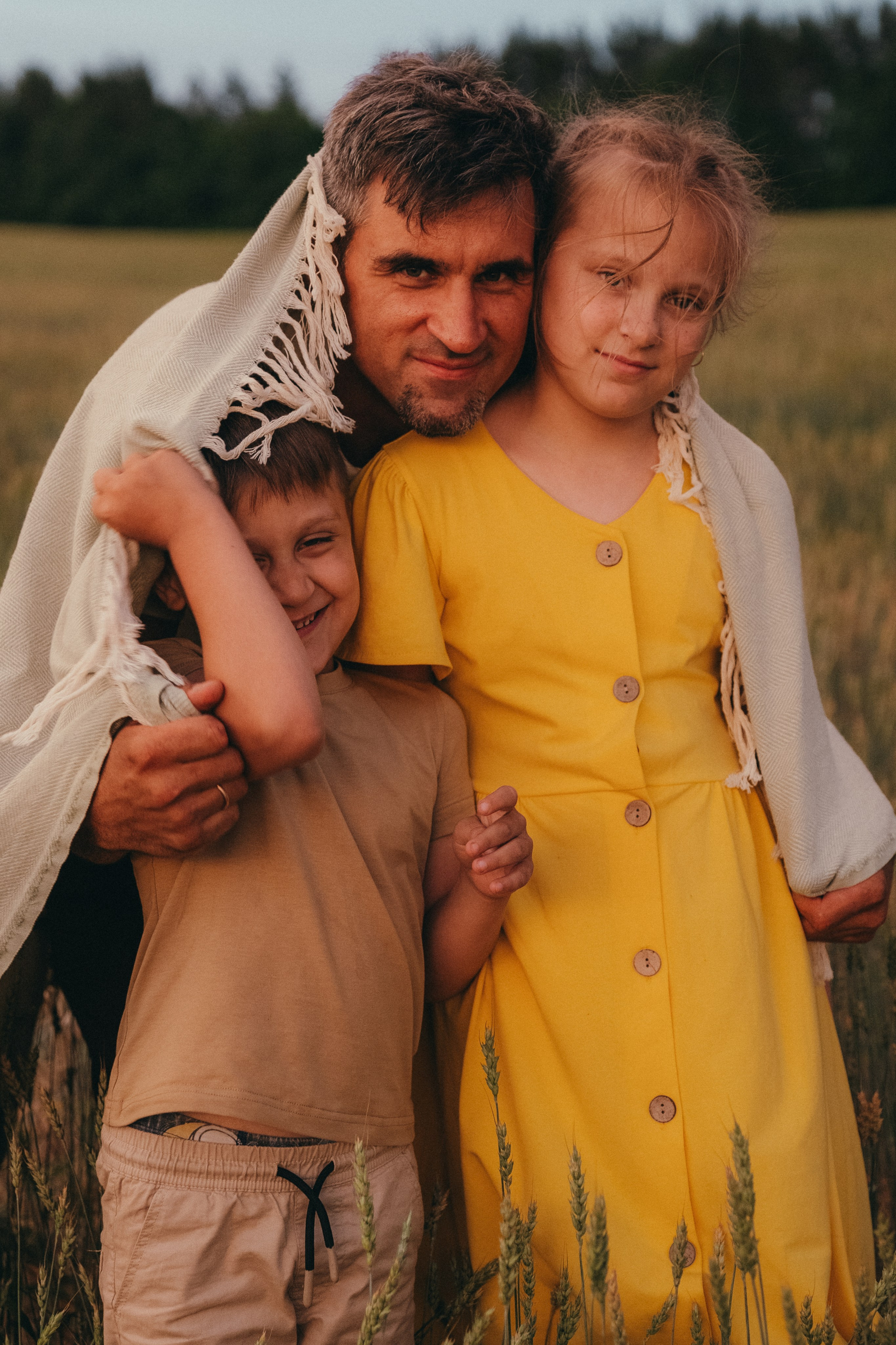 Алексей, Юля, Матрона Аркадий, Прохор. Семейный фотограф • Домашние съемки в Нижнем Новгороде