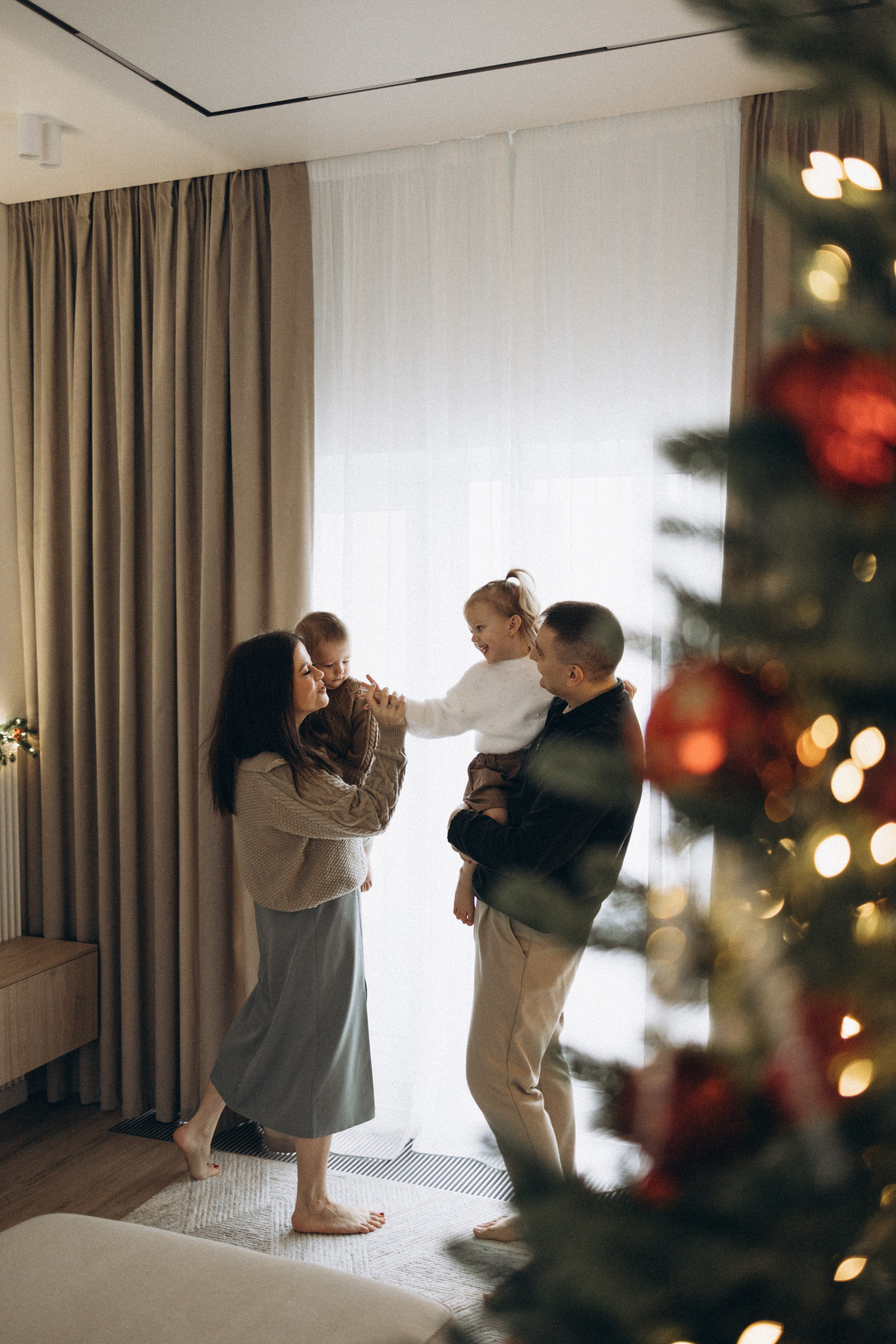 Новый года дома. Семейный и детский фотограф в Тюмени Вика Алленова