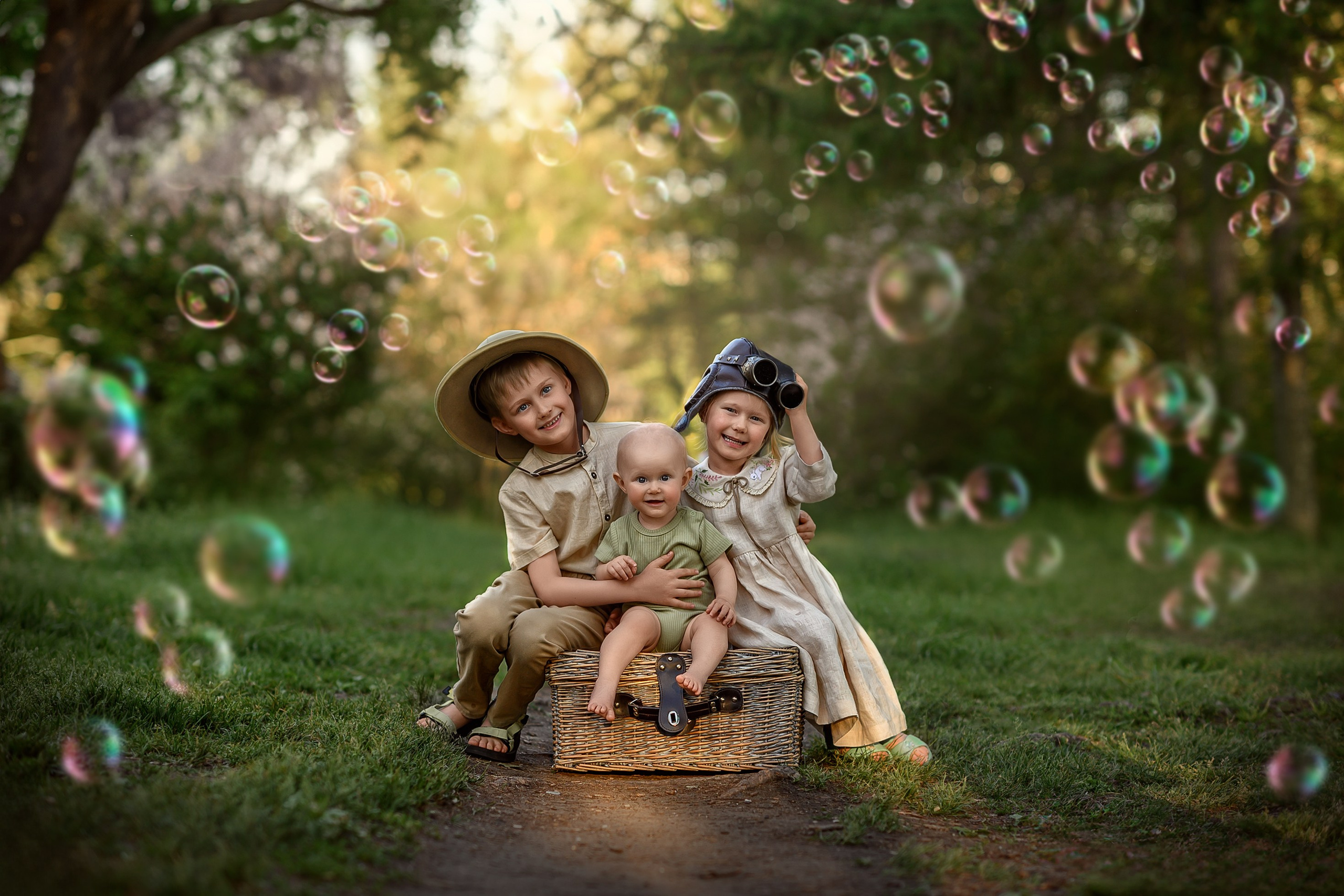 ВОЗДУШНЫЙ ШАР. Семейный фотограф Екатеринбург Лора Мур