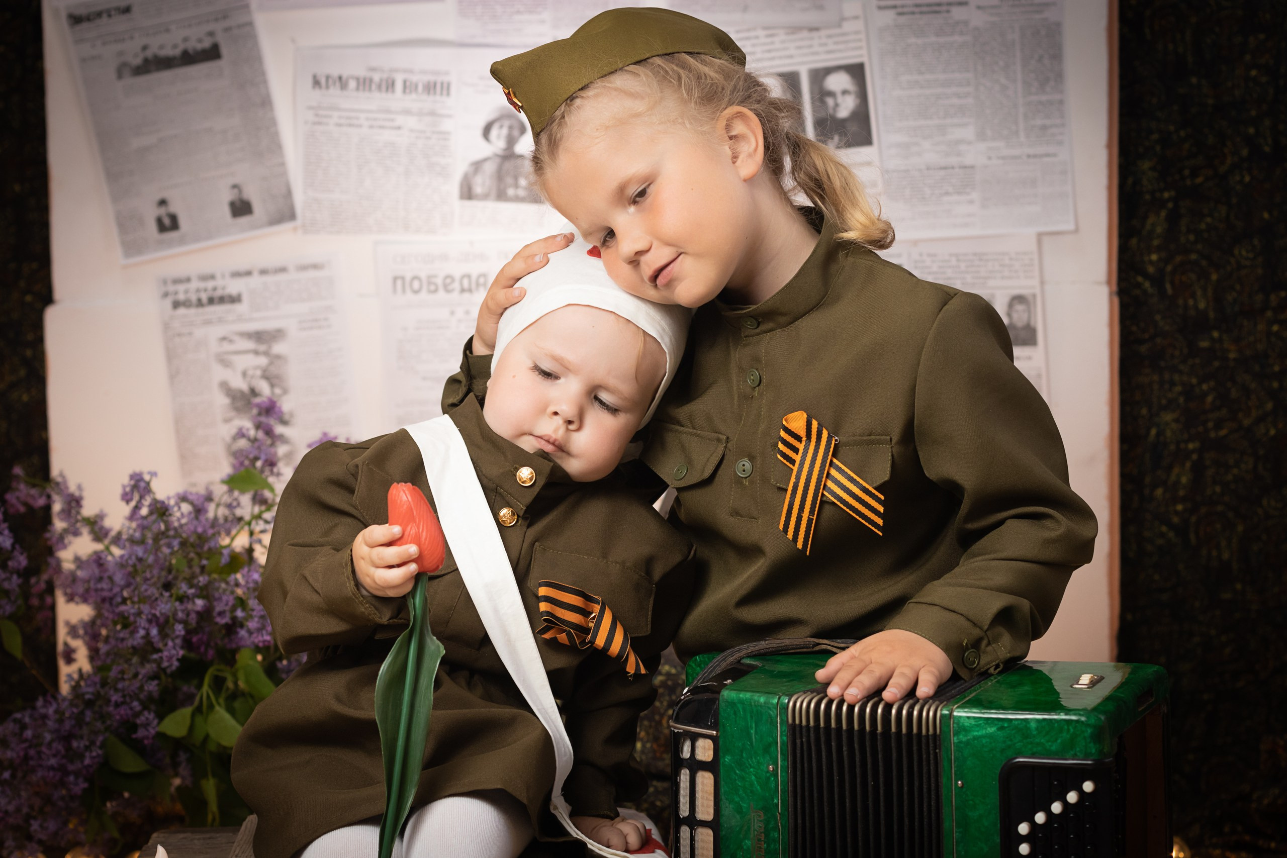 9 МАЯ. Фотосалон Рудня. Волгоградская область. Фотограф Вера