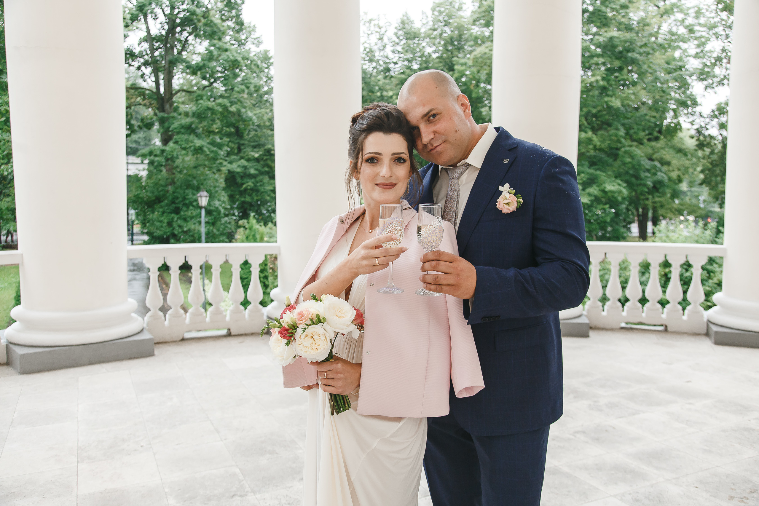 Фотосессия на свадьбу в Пушкине