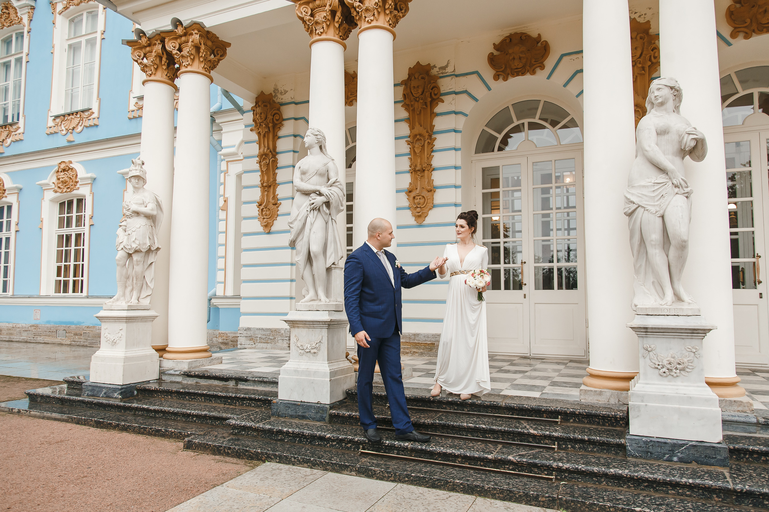 Фотосессия на свадьбу в Пушкине