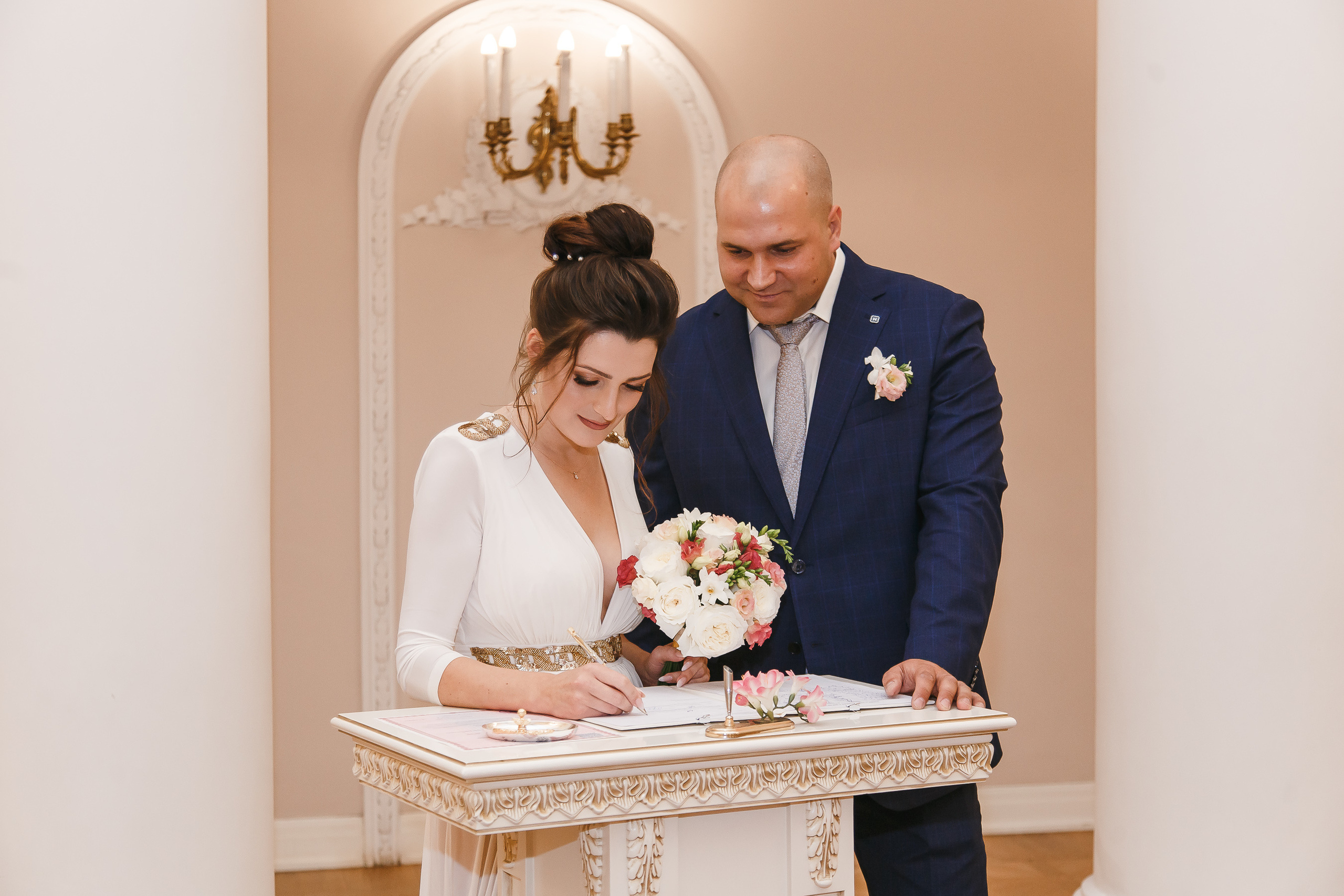 Фотосессия на свадьбу в Пушкине