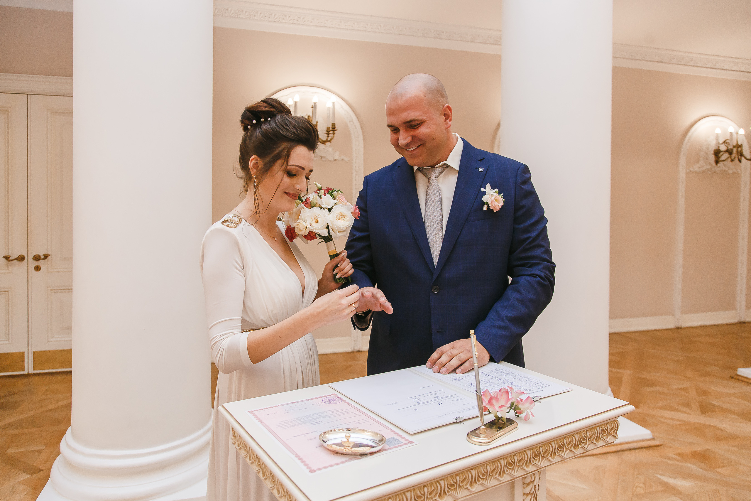 Фотосессия на свадьбу в Пушкине