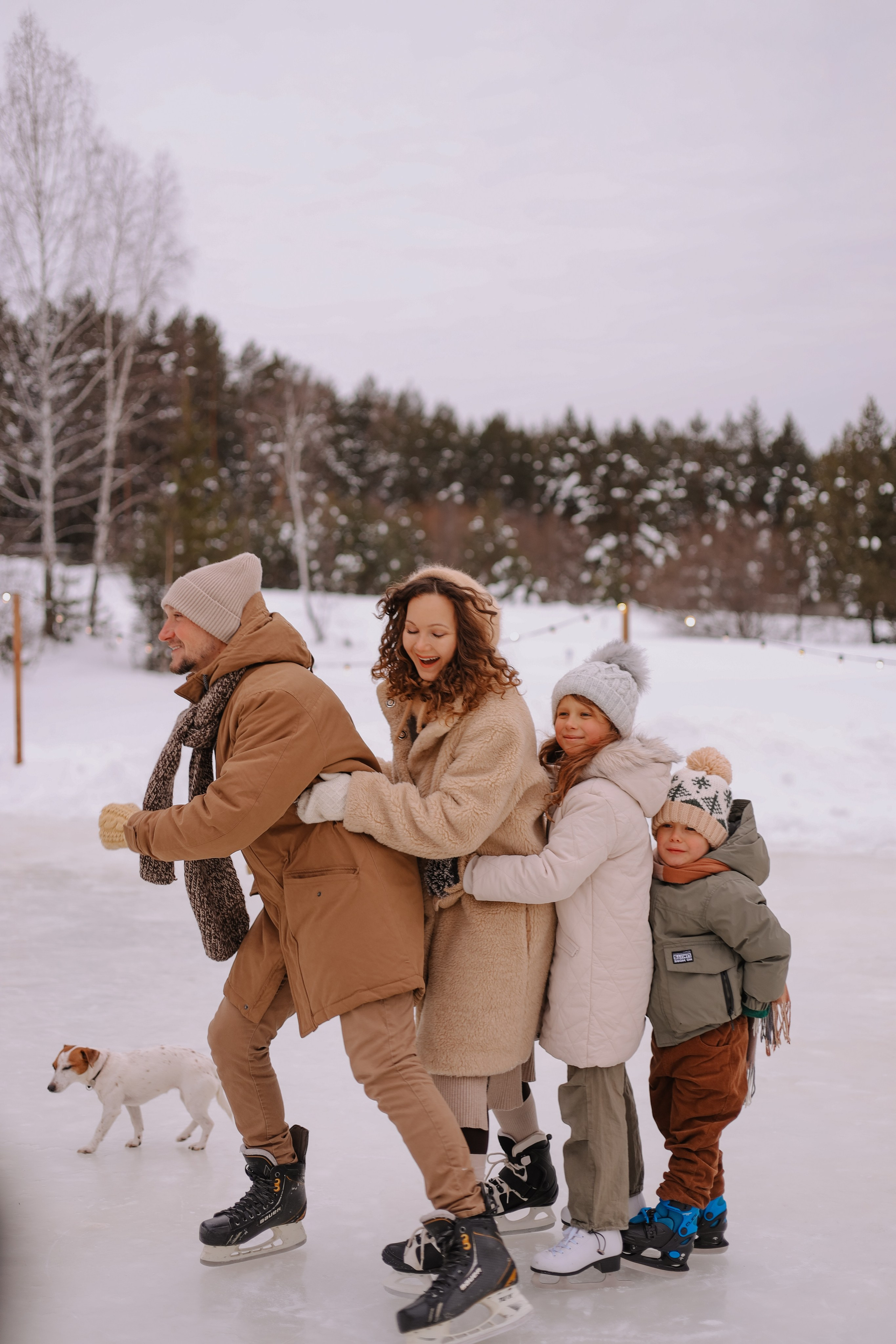 Семья, домик, зима. Marina Shakirova Photography