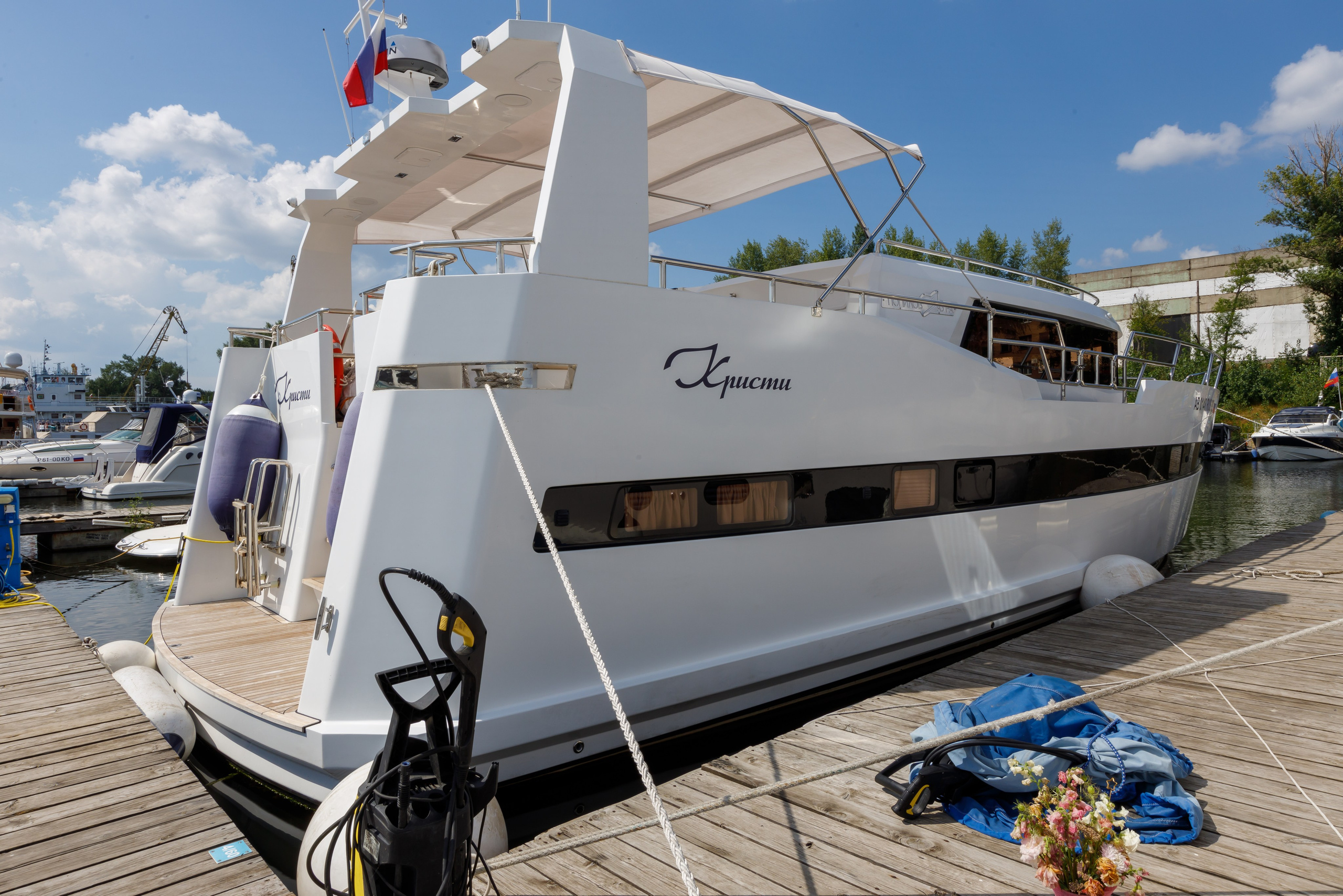 Съёмка яхты для презентаций и&nbsp;продаж