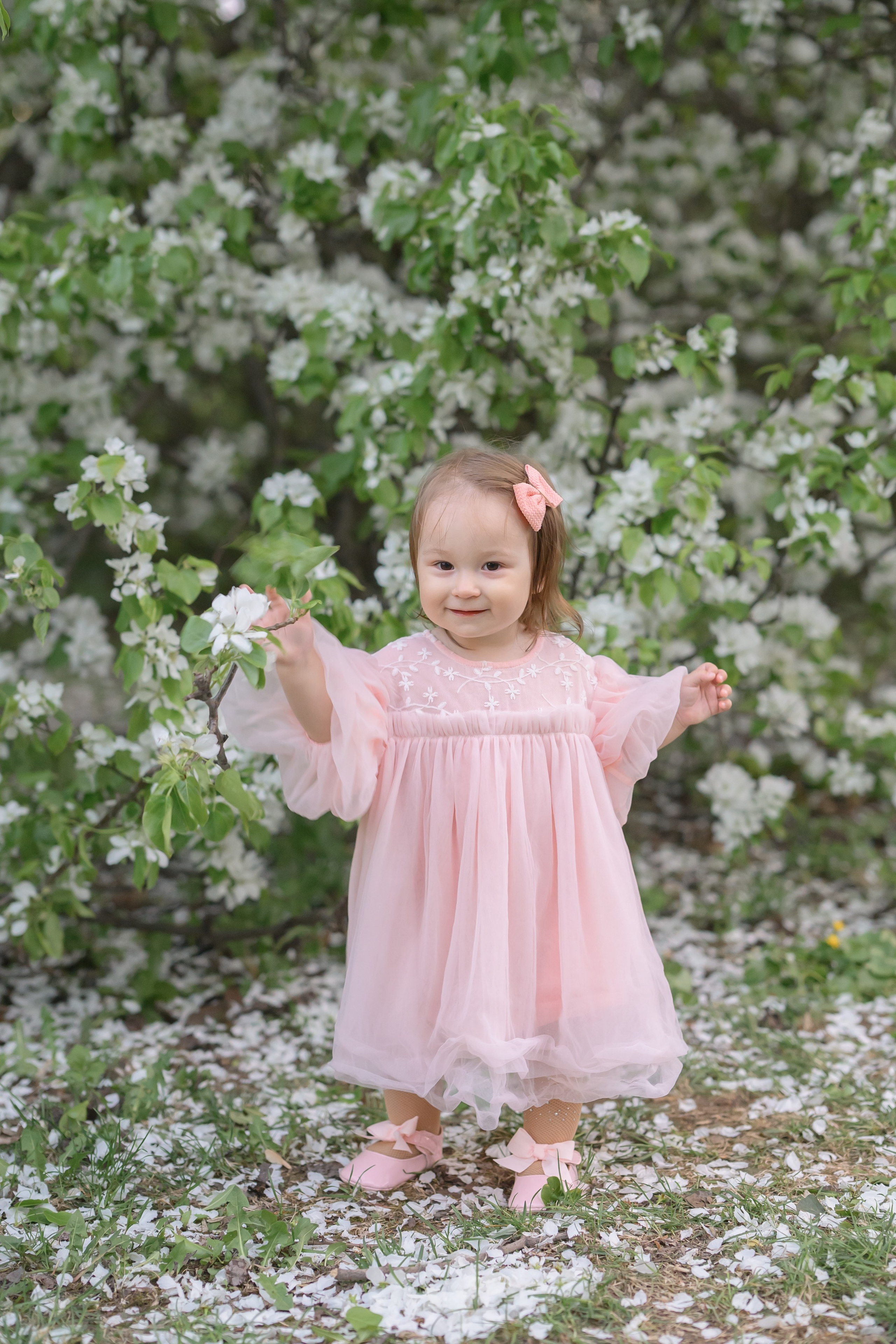 Алиса и Мария. Фотосессия в цветении в парке Музеон. Semerlina.ru