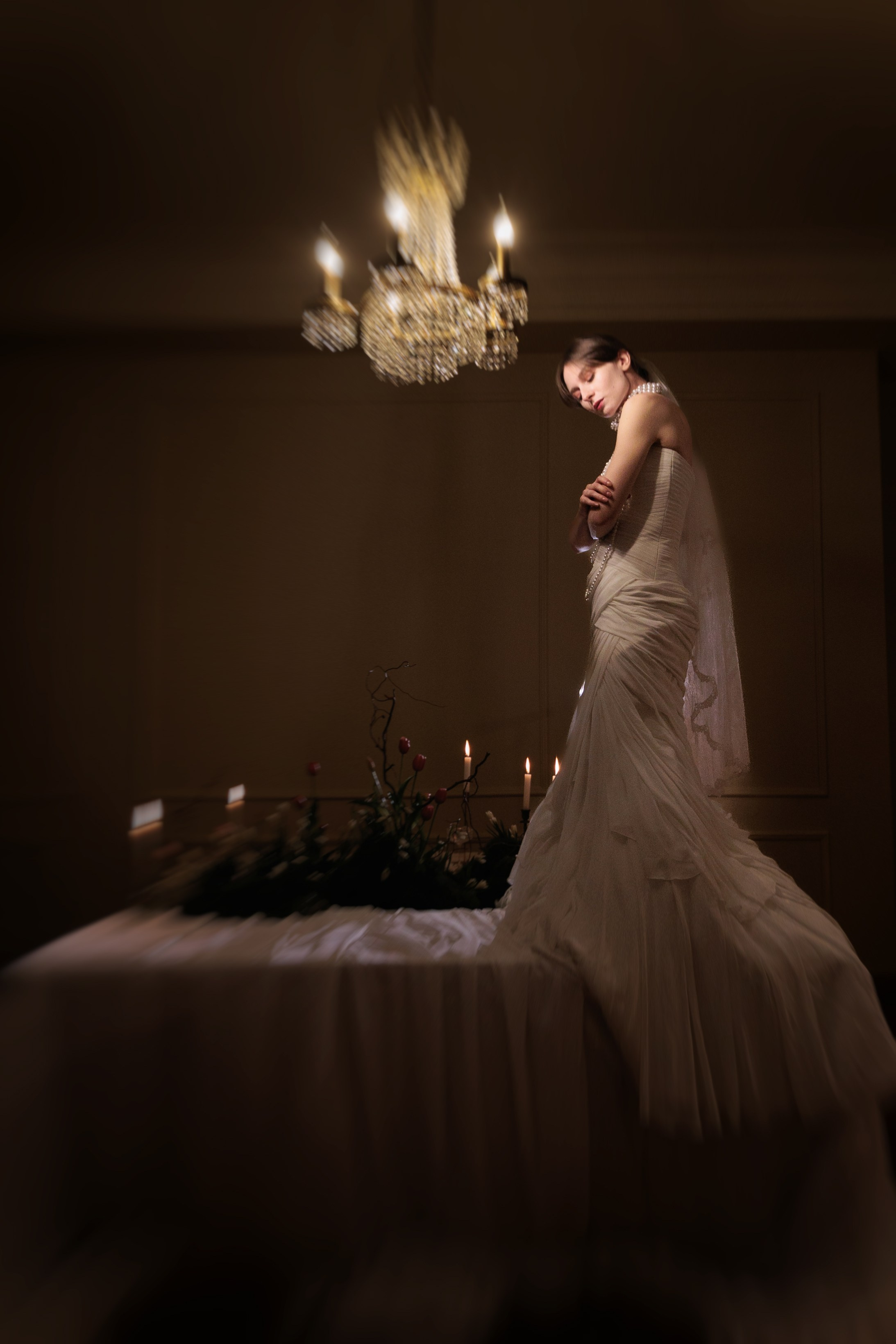 Вечер*свечи*поцелуи. Фотограф Яна Белая