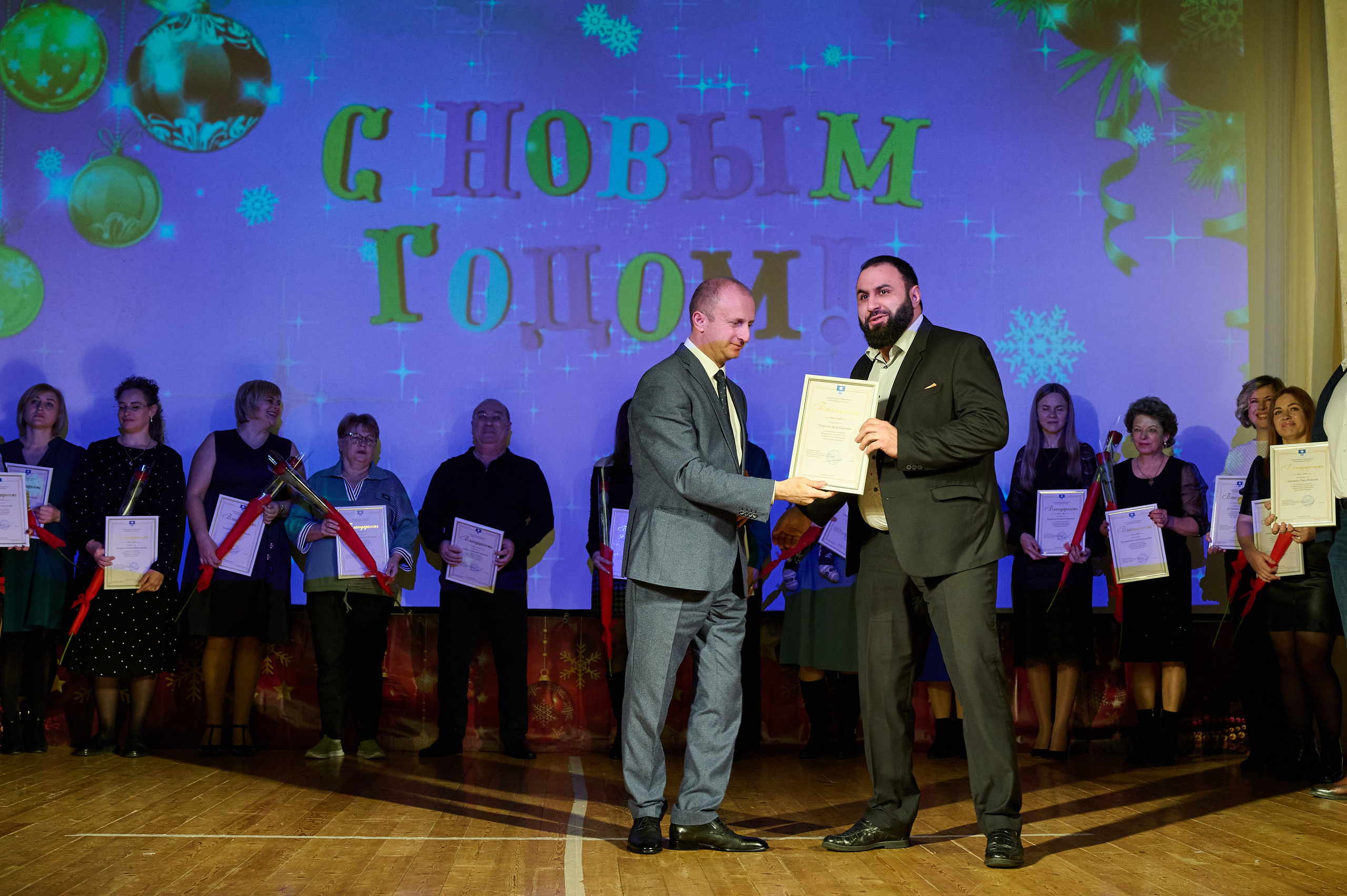 Новогодний концерт. Жизнь курорта Кабардинка в фотографиях