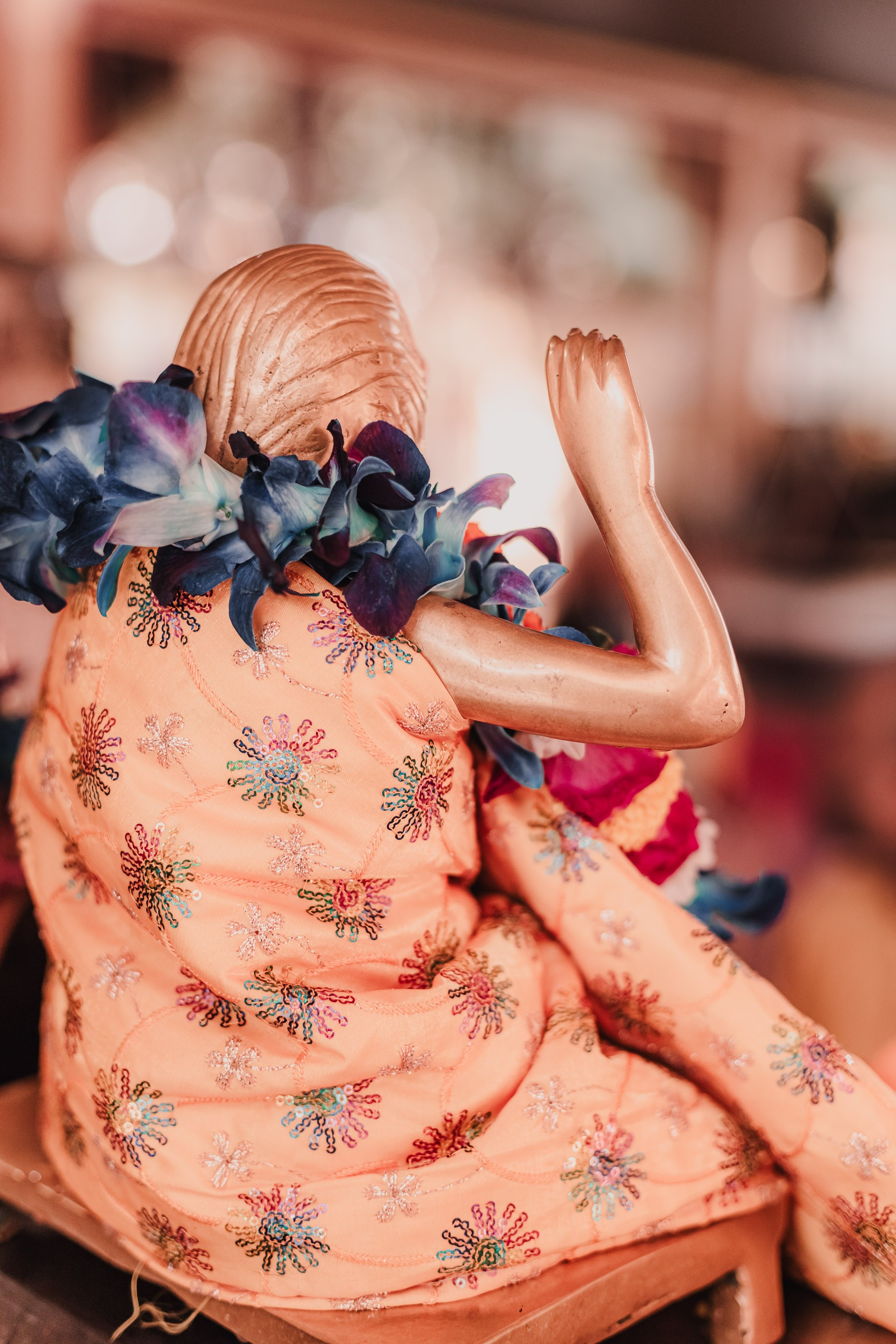 Lakshmi pooja in India. Mariam Bagdasaryan