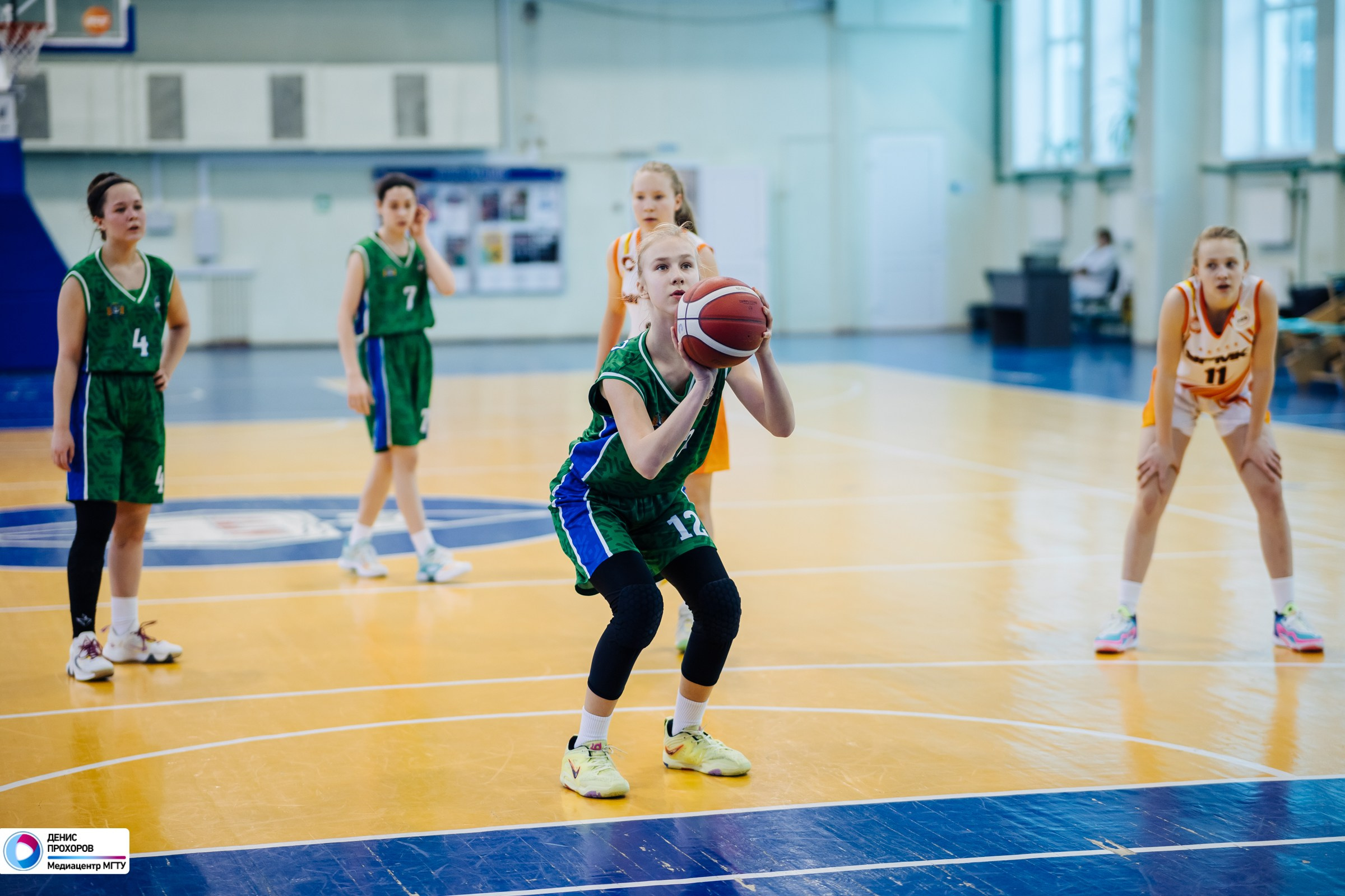 Соревнования по баскетболу среди девушек до 16 лет / 04.02.24. Денис Прохоров Фотограф в г. Магнитогорск