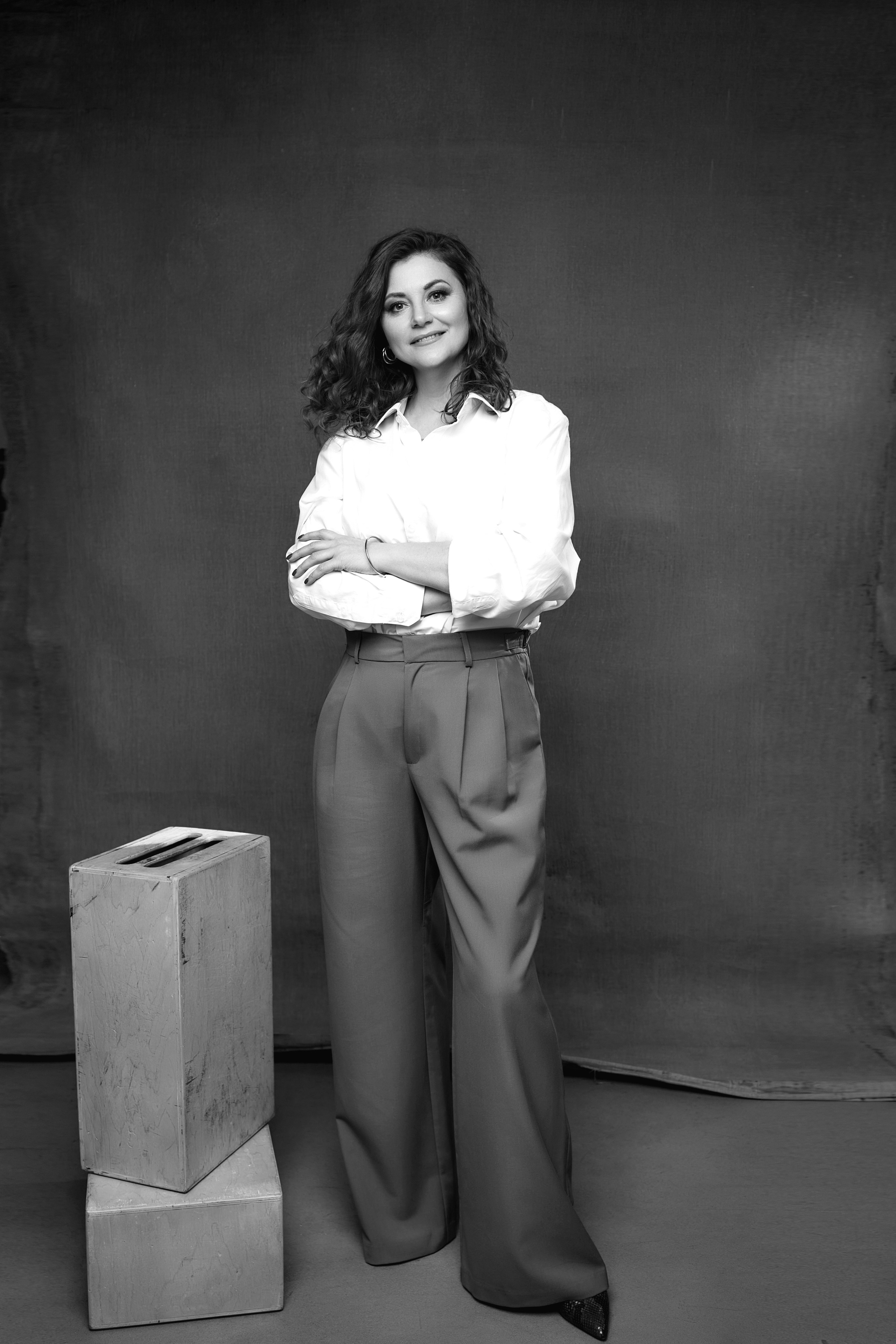 Портретная фотосессия на холстах. Фотограф в Минске Анна Кучинская