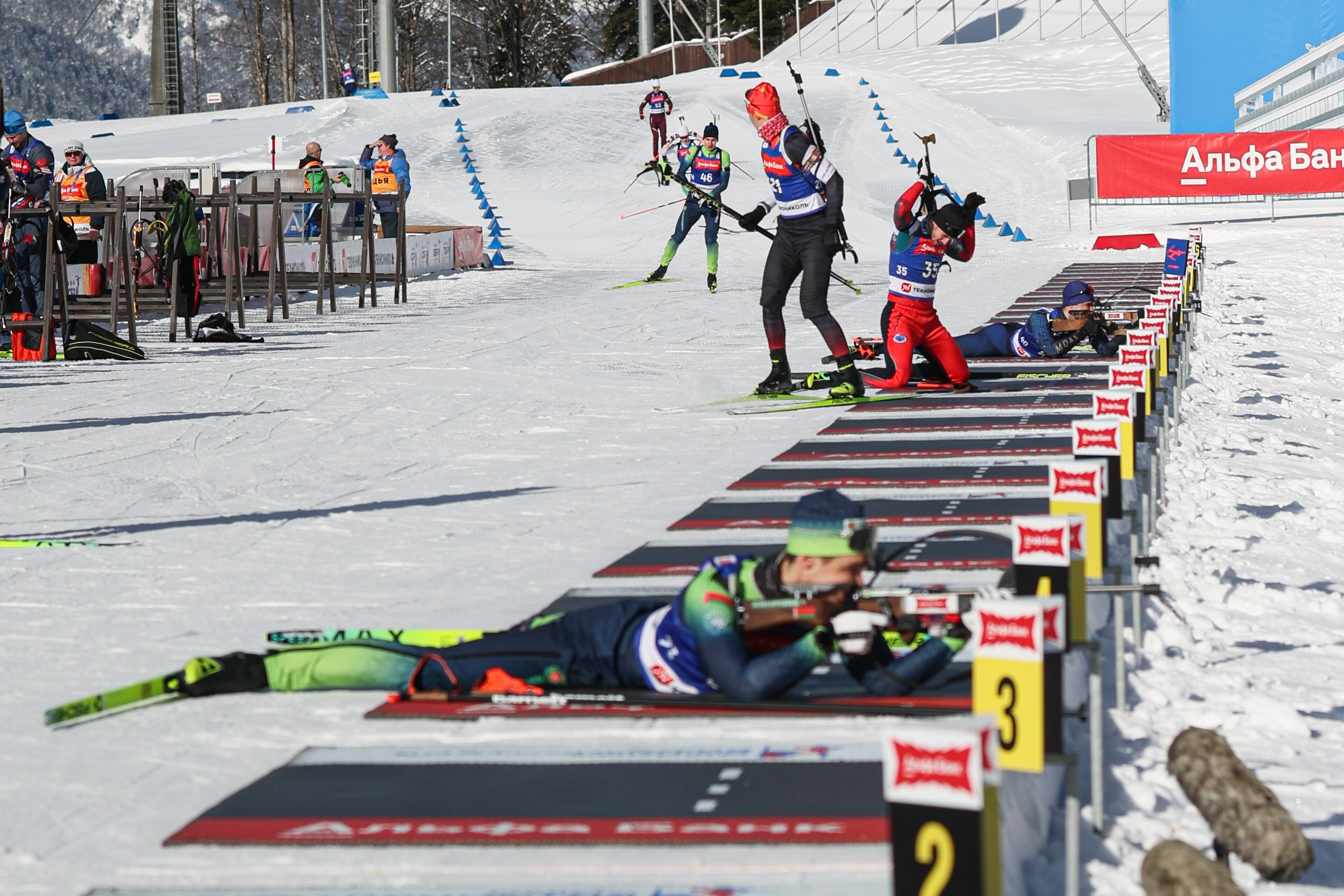 Биатлон Спринт Мужчины