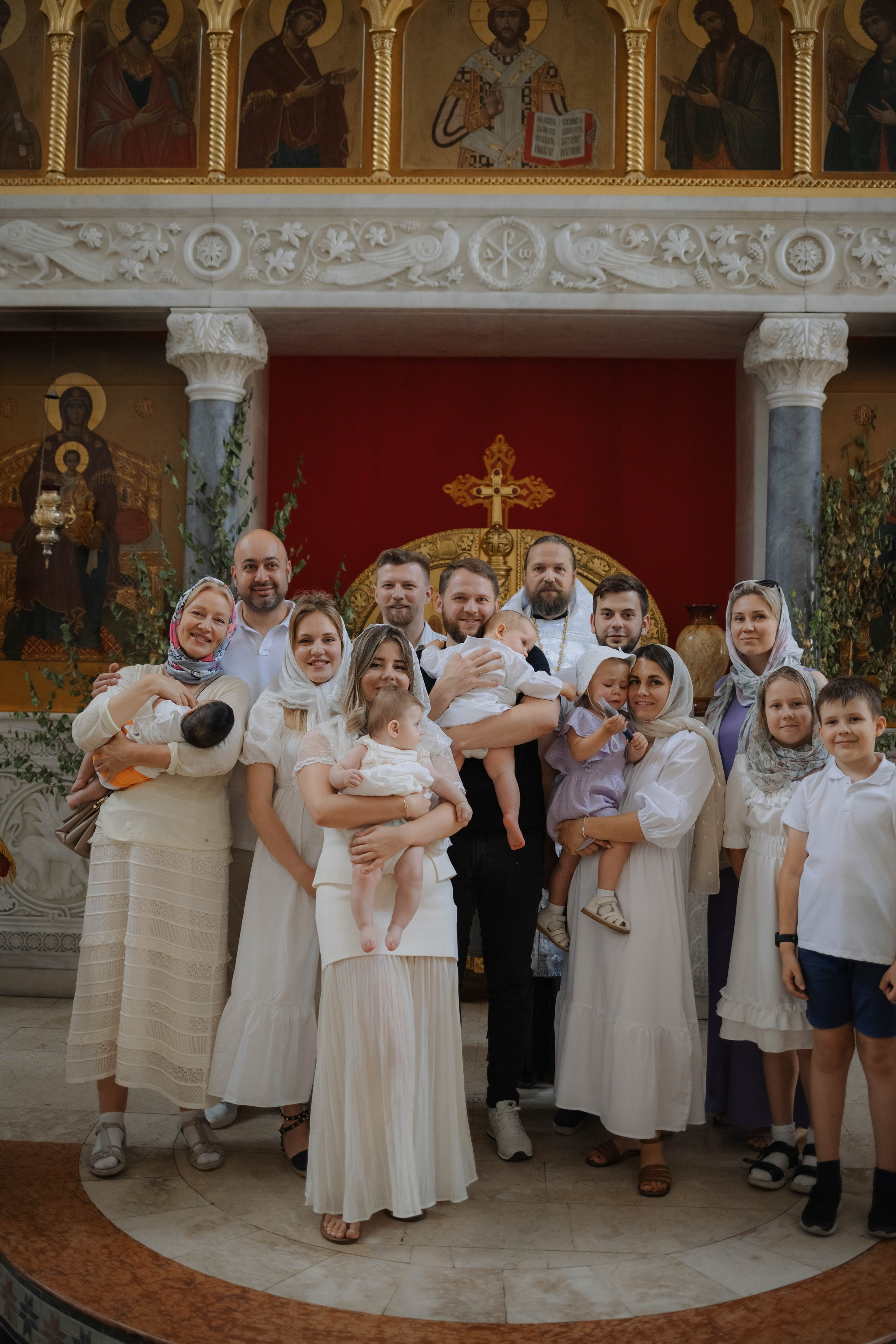 Крещение Миши. Семейный и детский фотограф в Москве Александра Нараевская