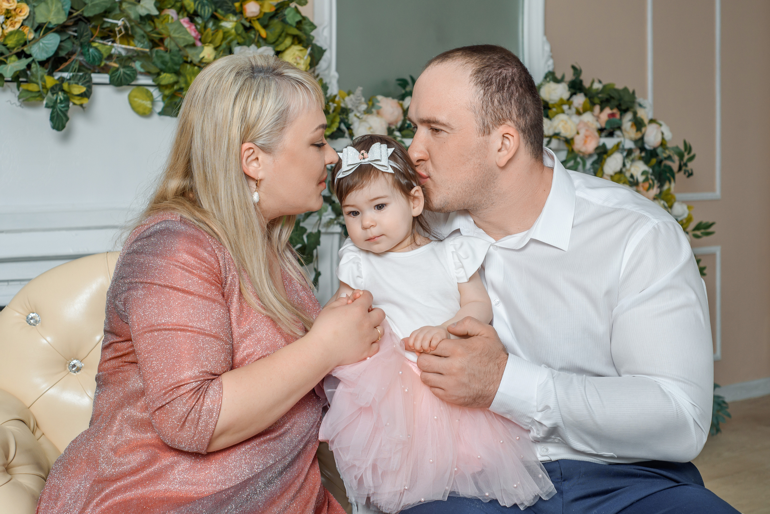 Фотосессия годик в фотостудии Иваново. Фотограф Иваново, Тейково Татьяна Гужва