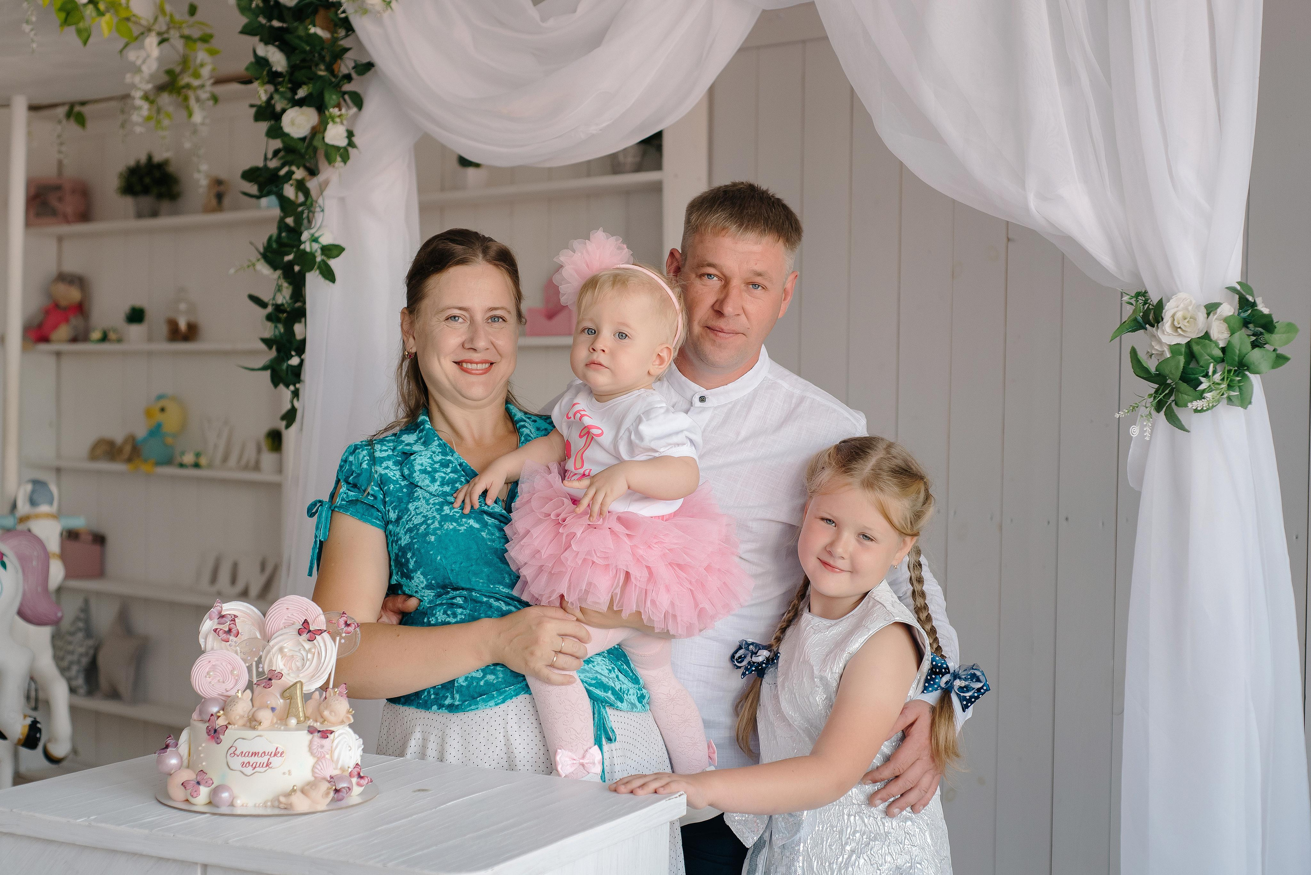 День рождения годик. Фотограф Иваново, Тейково Татьяна Гужва