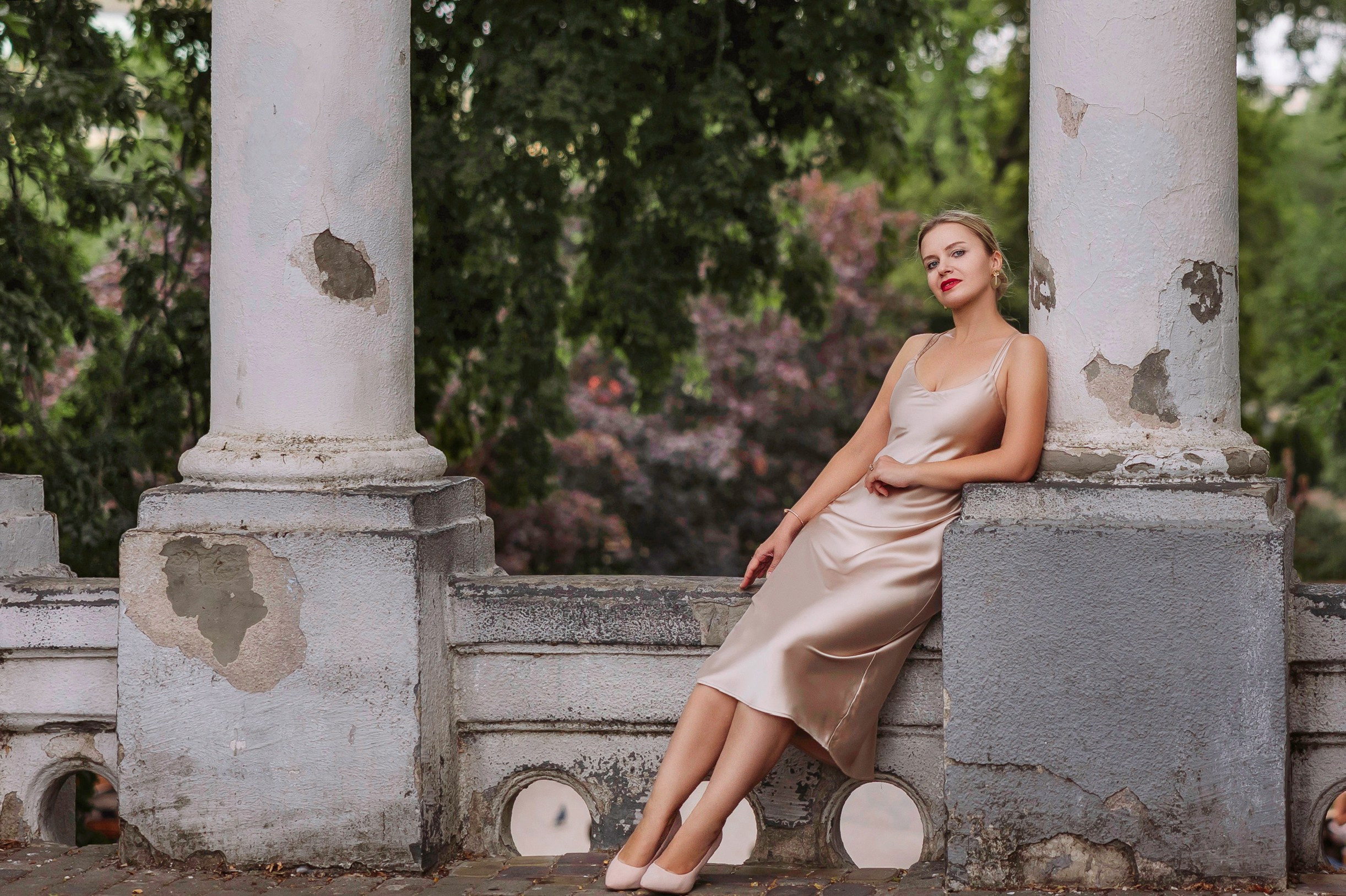 Екатерина в Городском саду. Фотограф в Краснодаре