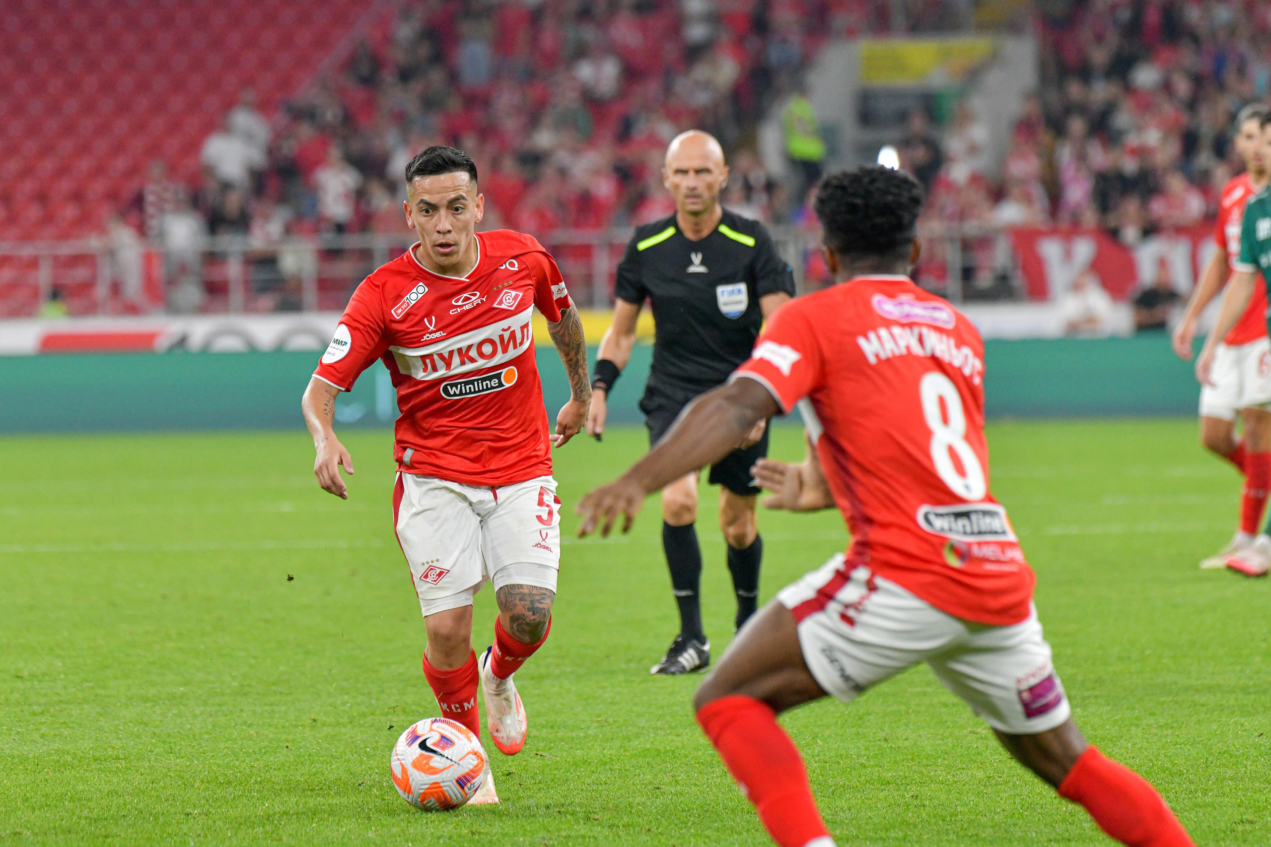 ФК «Спартак-Москва» — ФК «Рубин» 》1:0《 Чемпионат России по футболу. Российская Премьер-Лига. 7 тур. 31.08.2024 «Лукойл Арена» г. Москва. Свой взгляд через объектив