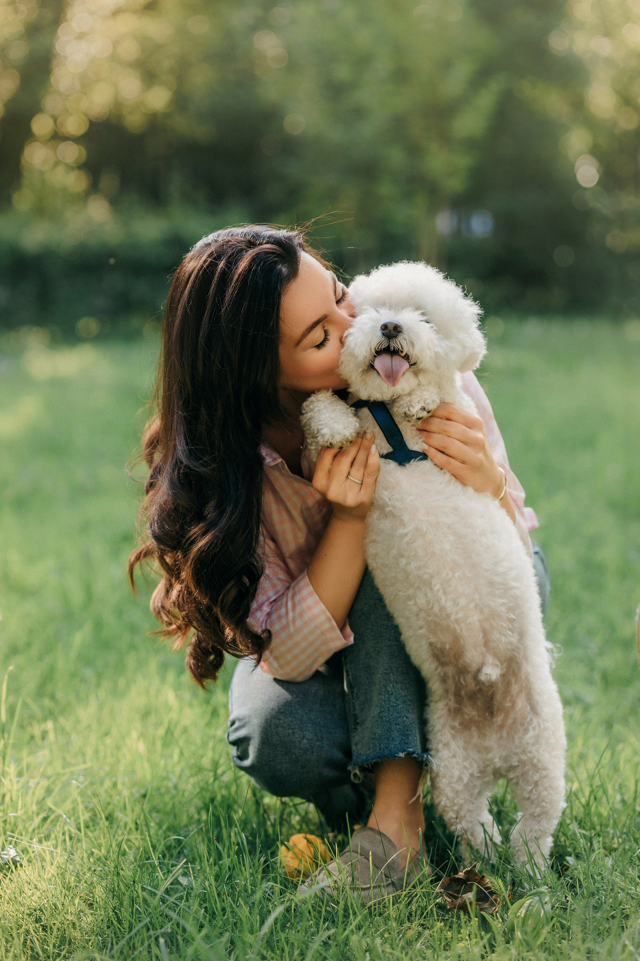 Марина, Данил и Бруно. Фотограф-анималист Елена Радченко, Москва