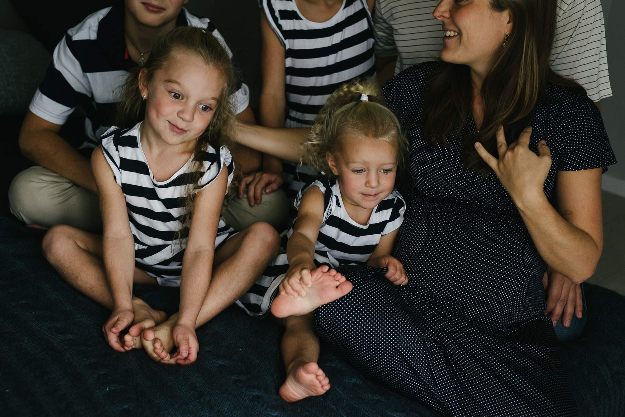 Большая семья в ожидании пятого чуда. Семейный и детский фотограф в Санкт-Петербурге Марина Сергеева