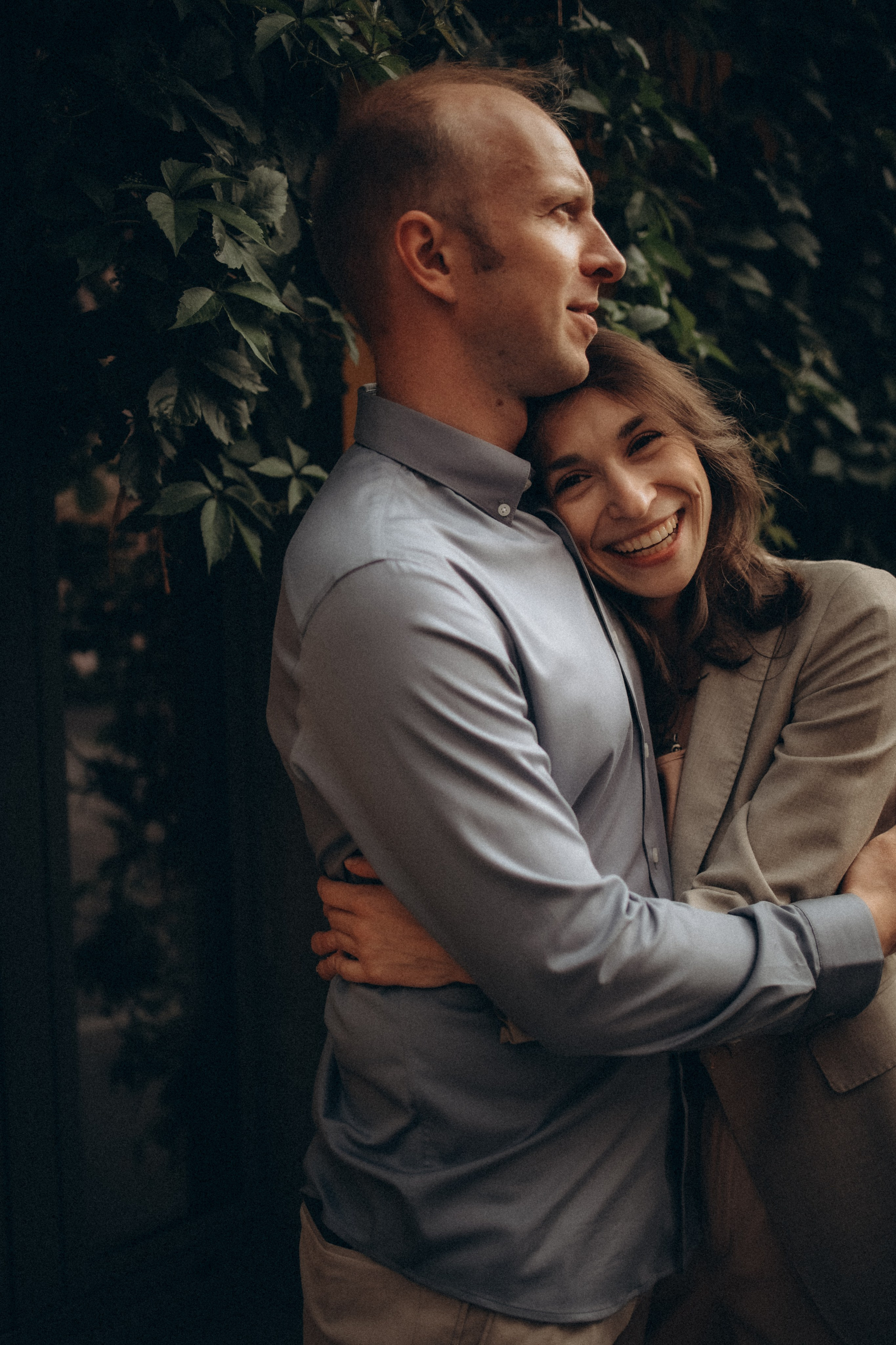 Прогулочная фотосессия влюбленных. Семейный фотограф в Москве и Люберцах Юлия Гуськова