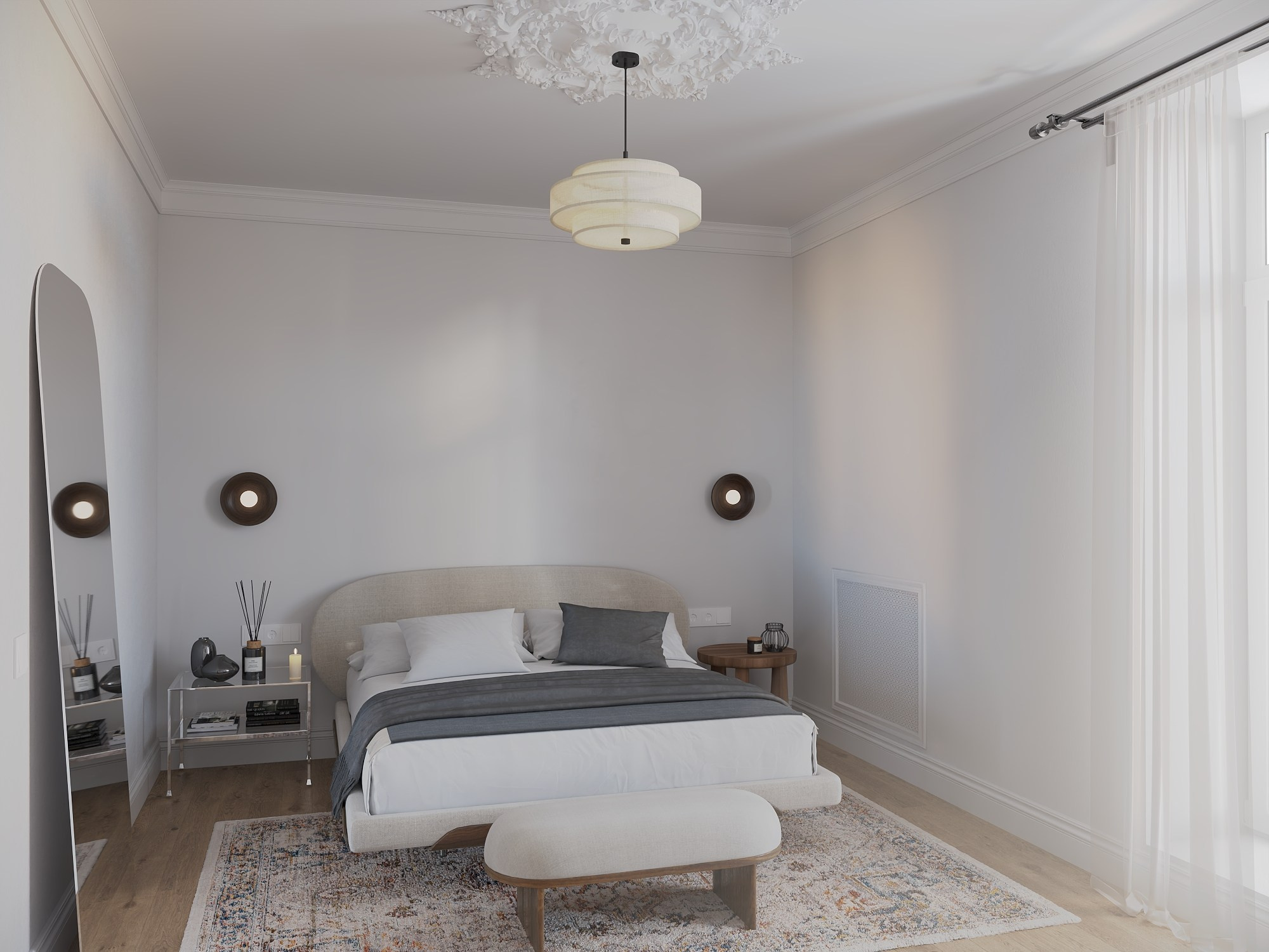 Тополиная аллея м-н, квартира 69 м². БК студия дизайна интерьера