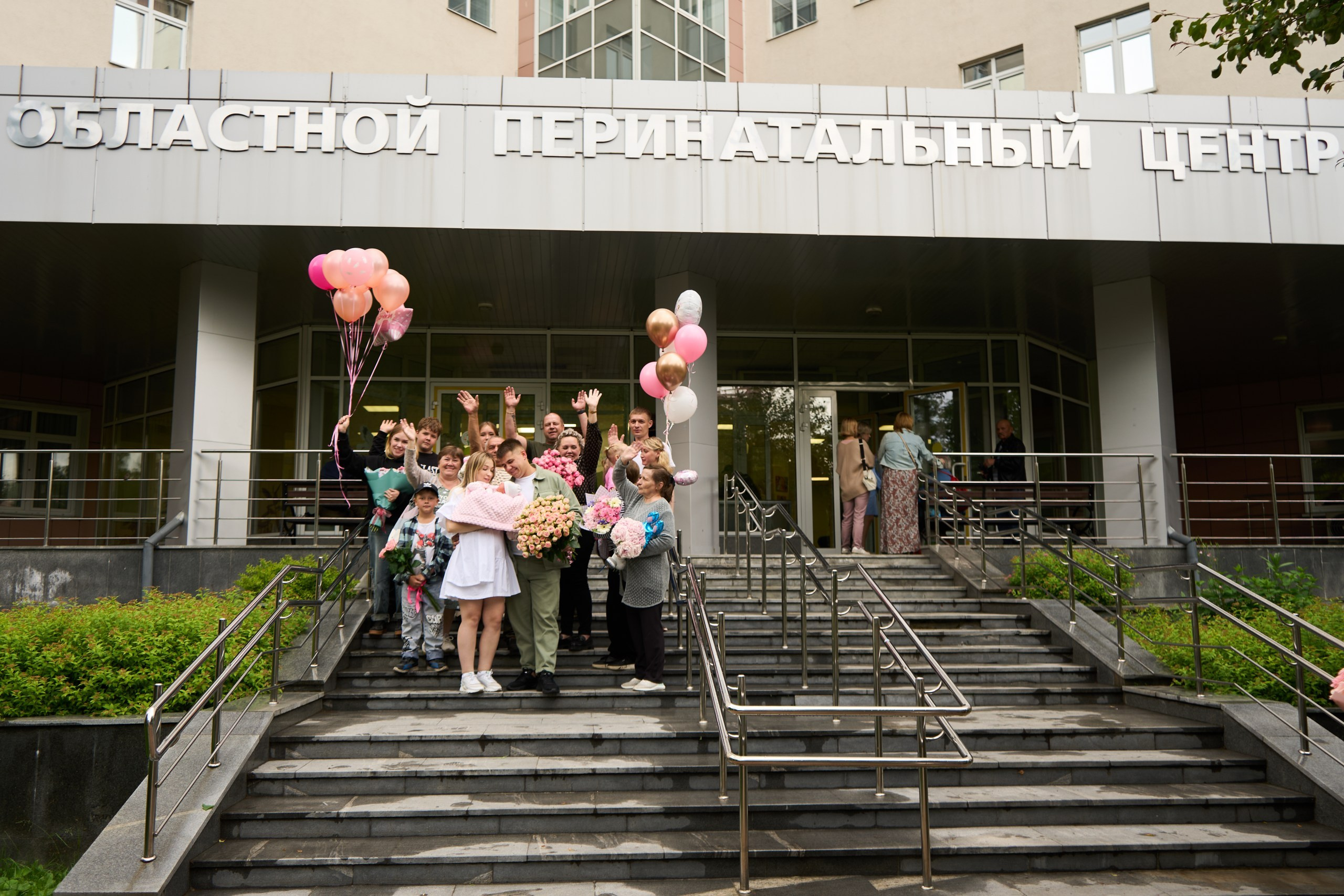 Фотосессия выписки из роддома. Фотограф Екатеринбург Кокшарова Александра