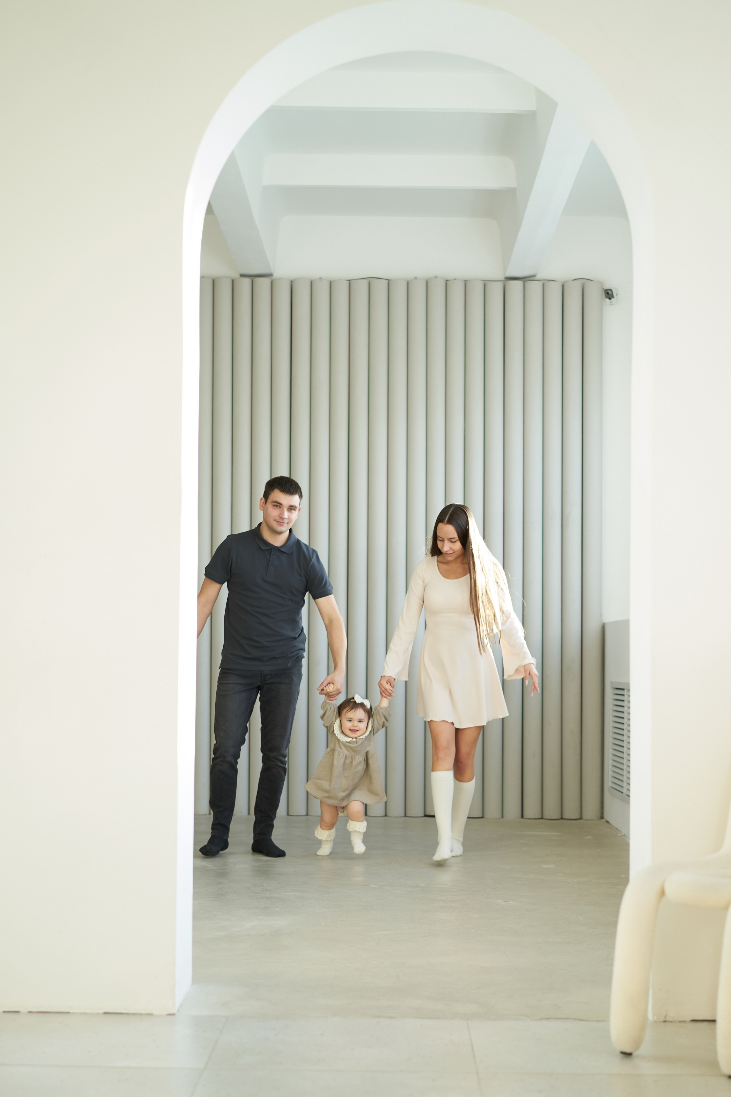 Семейная фотосессия в студии. Фотограф Екатеринбург Кокшарова Александра