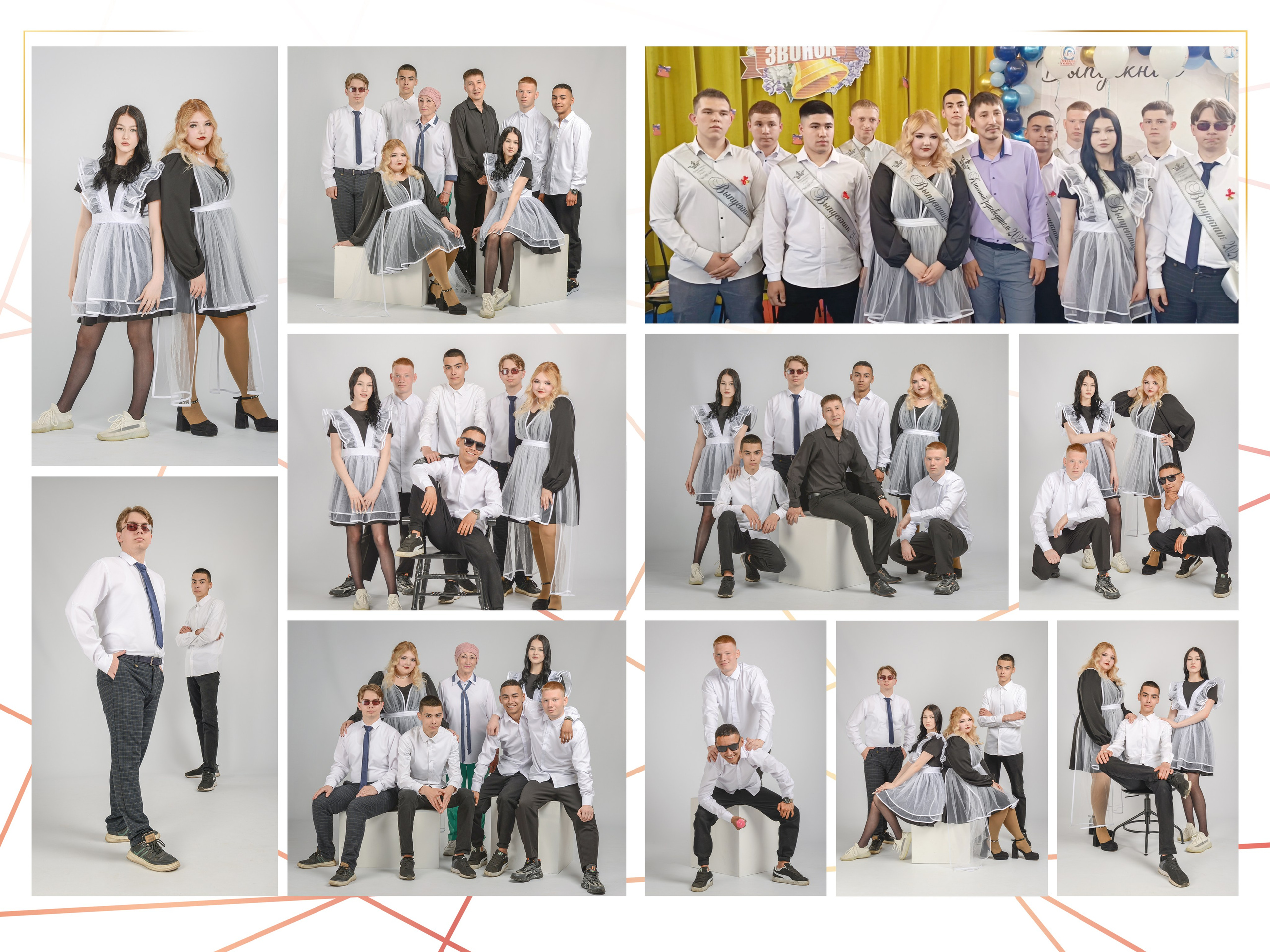 Альбом на 2 разворота. Татьяна Гойда портретный и семейный фотограф Ленск. Выпускные альбомы