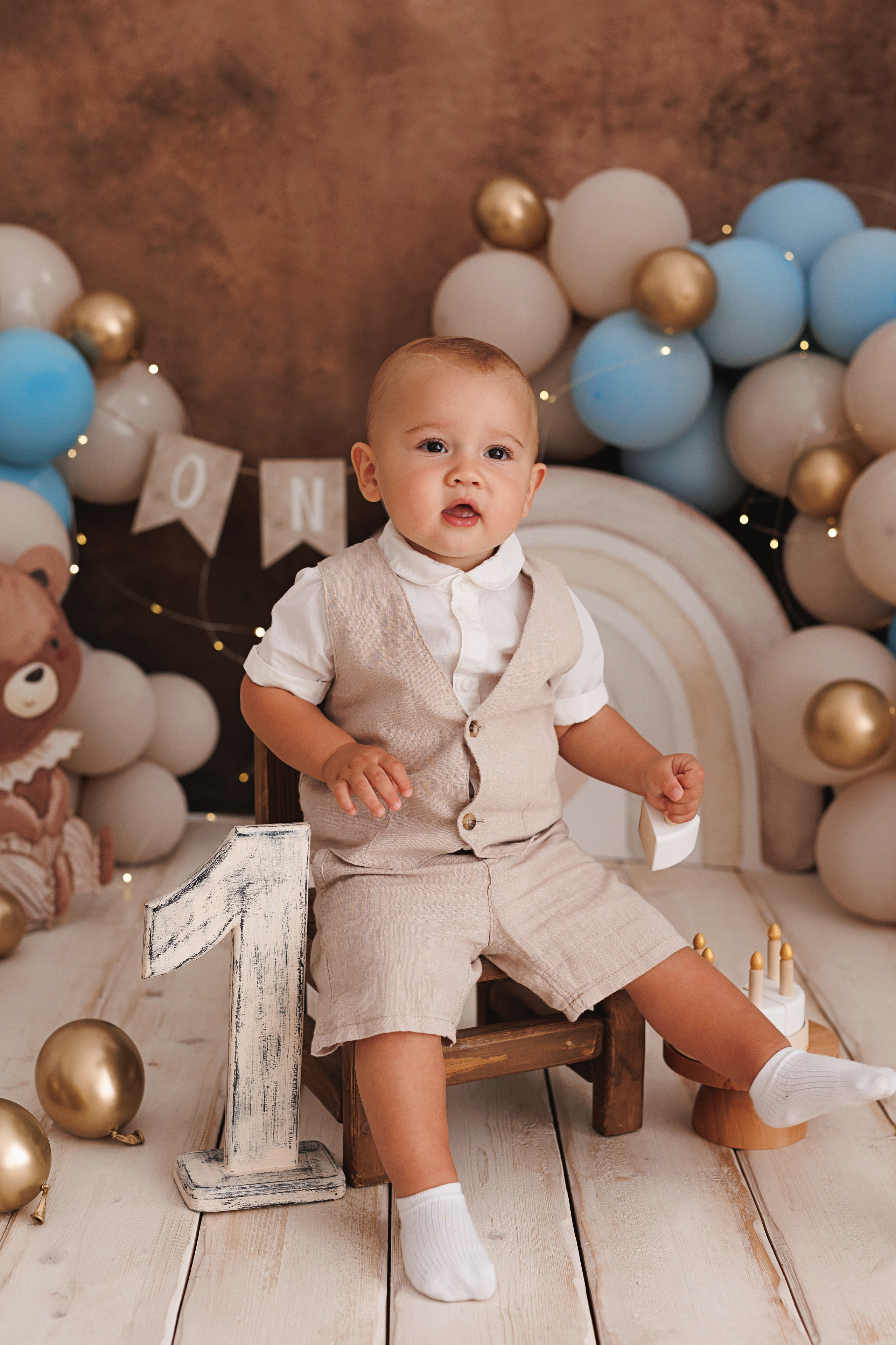 фотосессия первого годика в Краснодаре, детский фотограф 